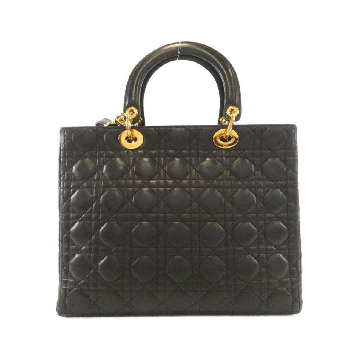 Christian Dior Black Leather Handbag (Pre-Owned)