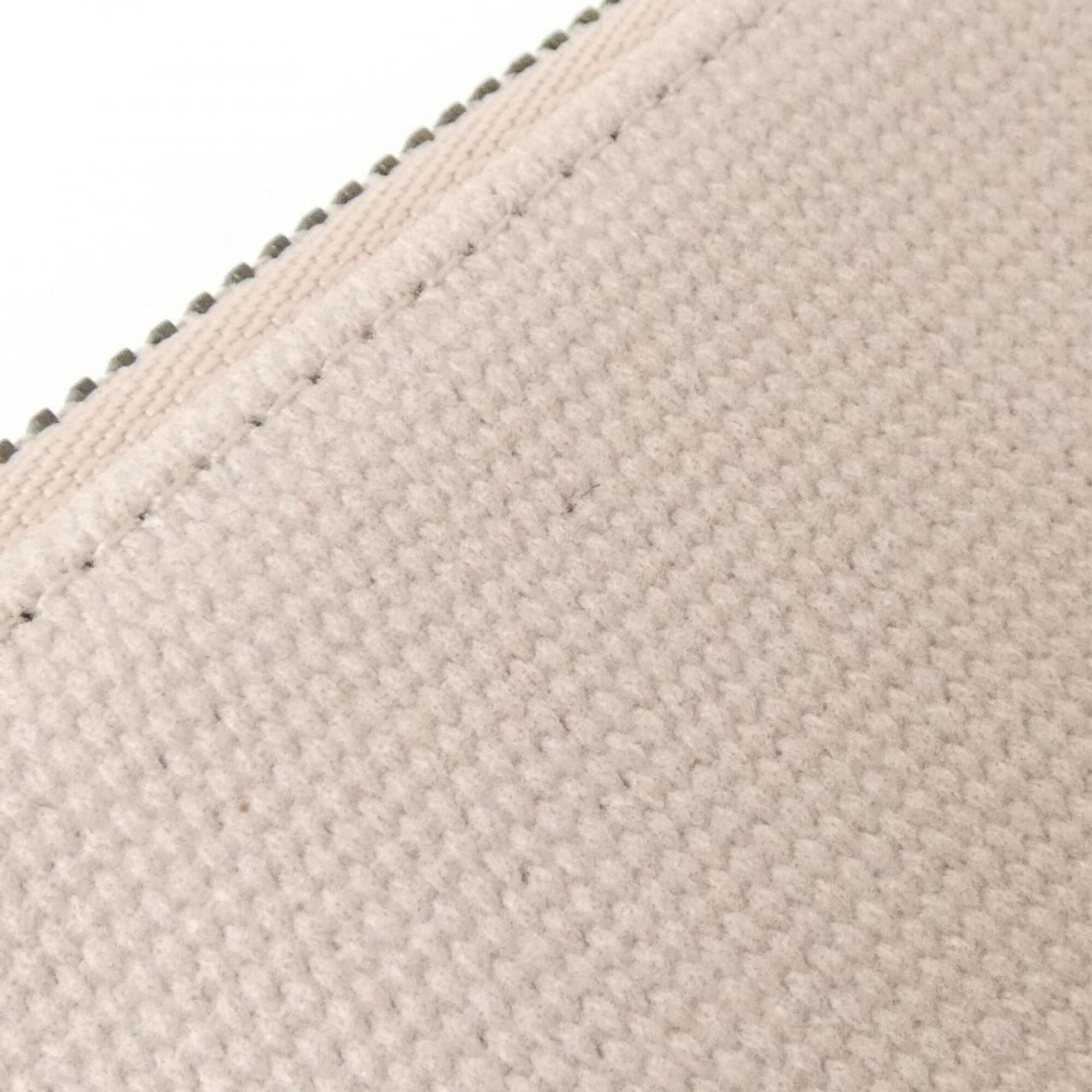 Chanel Black Pink White Canvas Handbag Pouch (Pre-Owned)