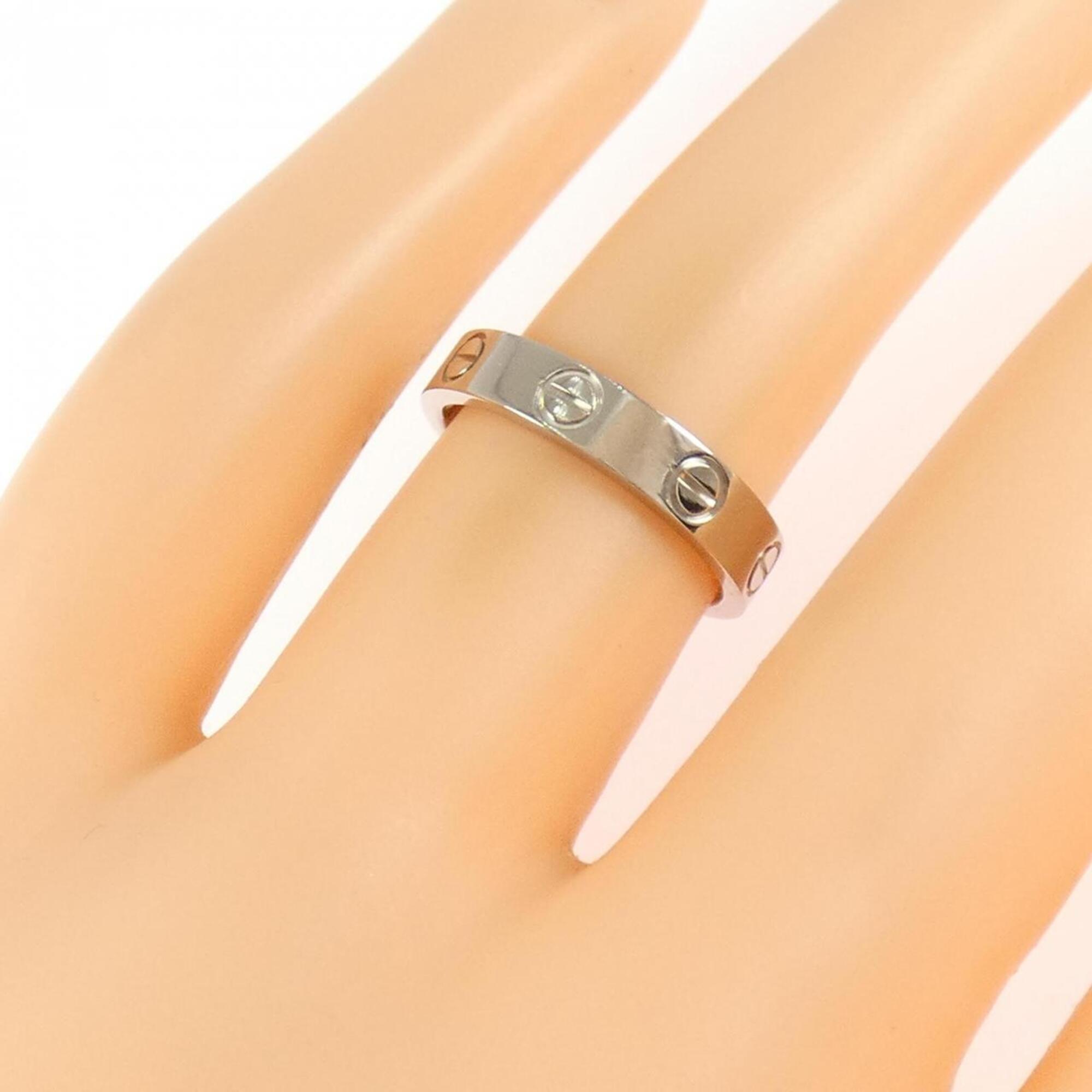 Cartier Love White Gold (18K) Band Ring (Pre-Owned)