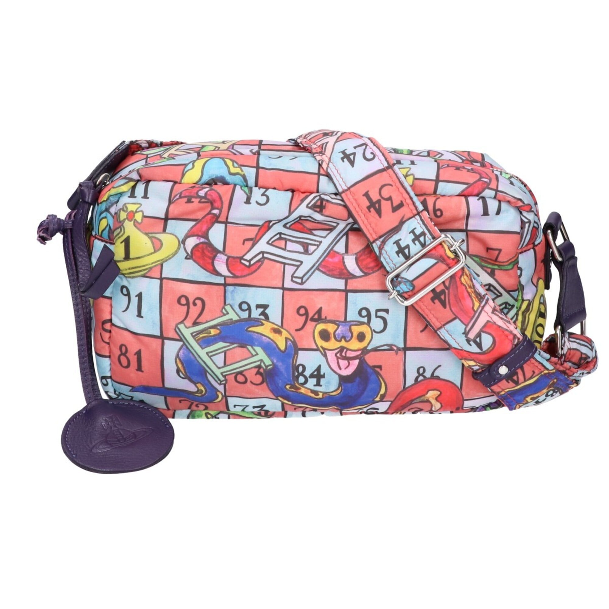 Vivienne Westwood Multi-Color Nylon Shoulder Bag (Pre-Owned)