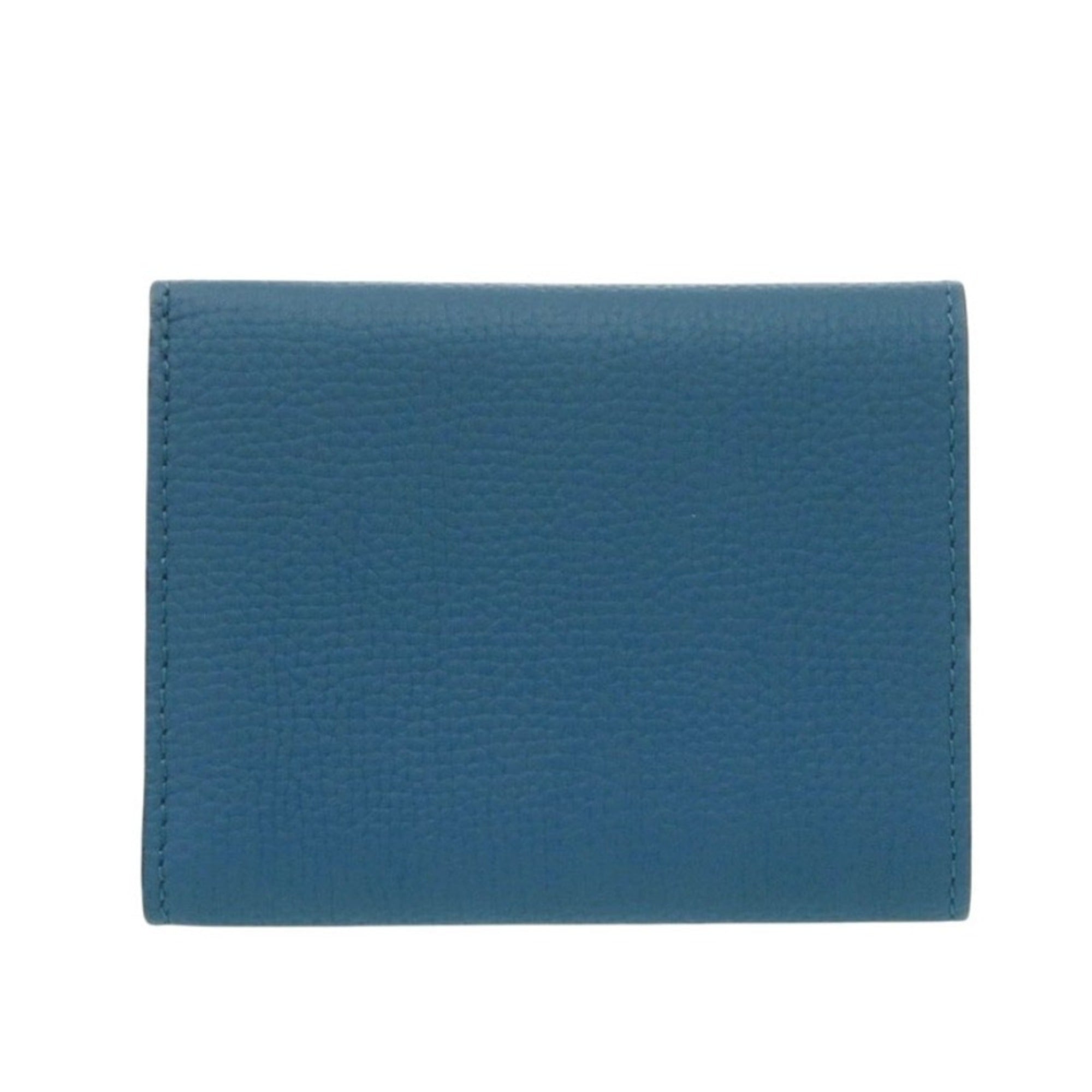Loewe Blue Leather Wallet (Tri-Fold) (Pre-Owned)
