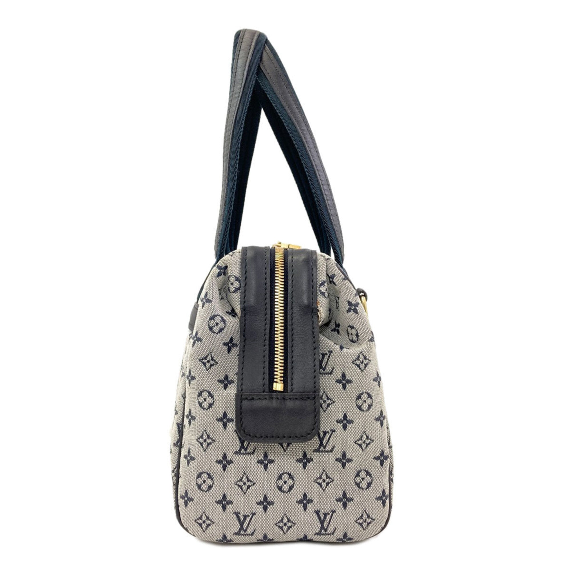Louis Vuitton Navy Monogram Boston Bag (Pre-Owned)