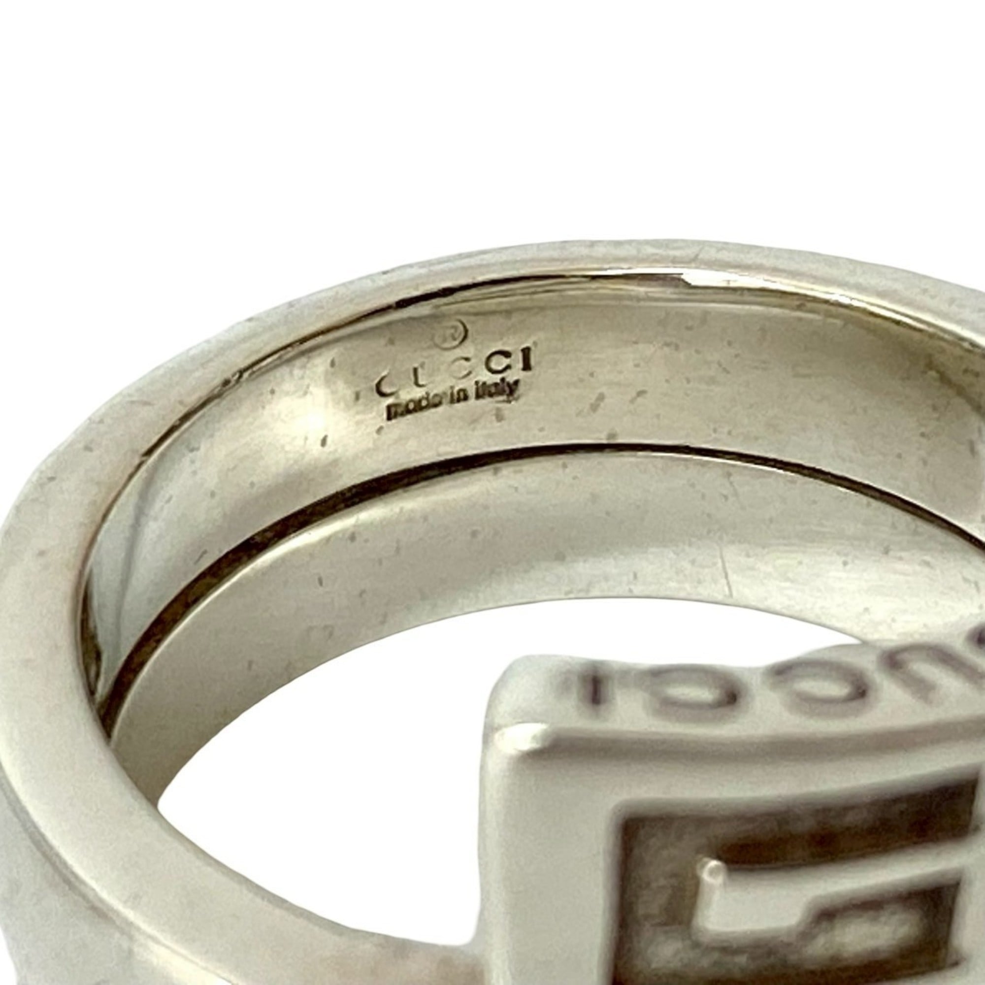Gucci Silver Silver 925 Band Ring (Pre-Owned)