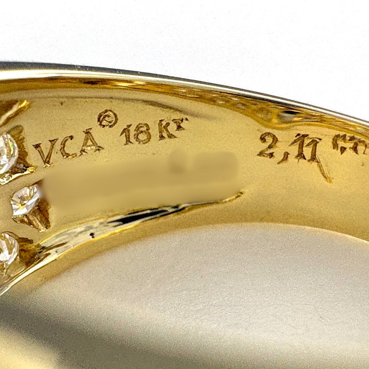 Van Cleef & Arpels Yellow Gold (18K) Band Ring (Pre-Owned)