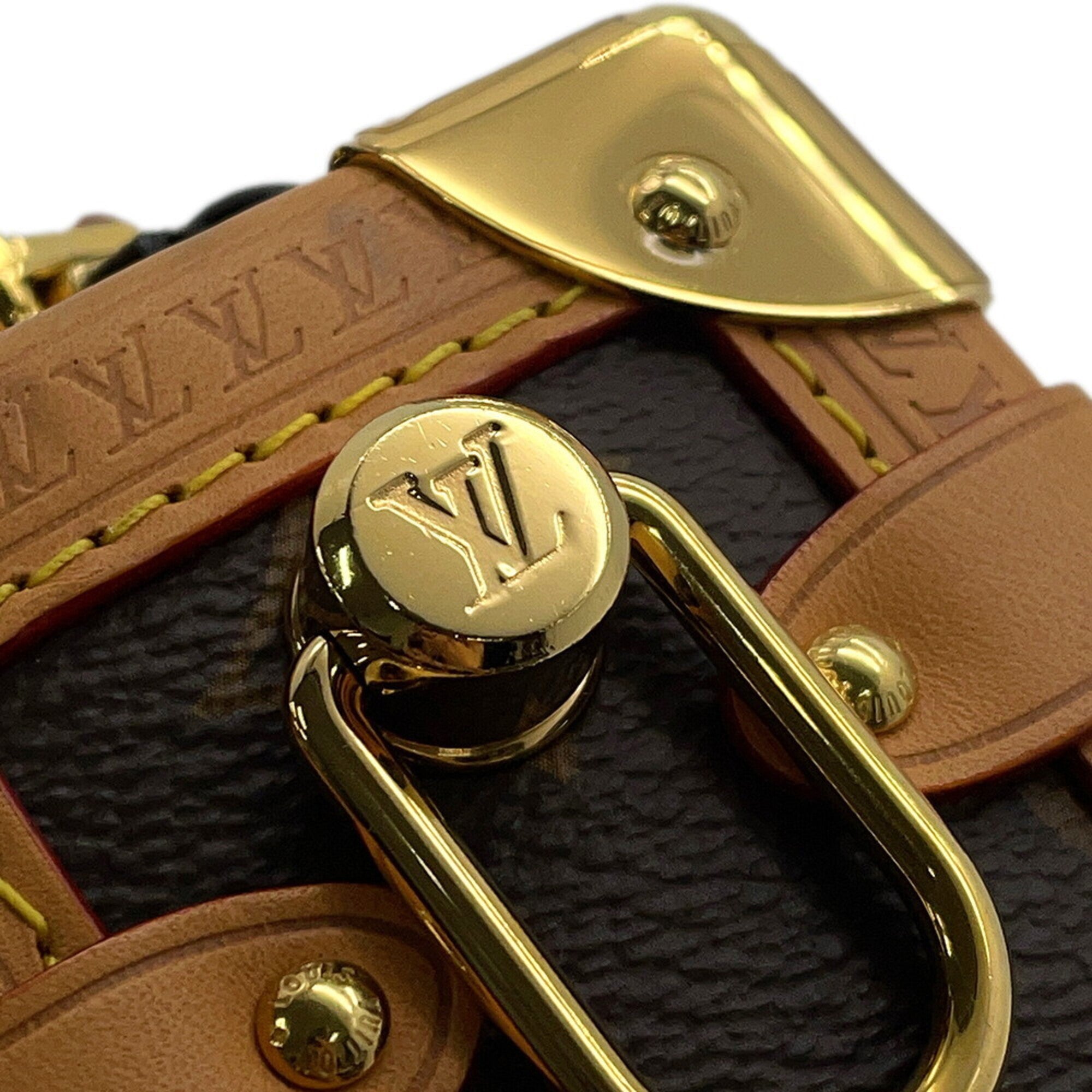 Louis Vuitton Brown Monogram Handbag Shoulder Bag (Pre-Owned)