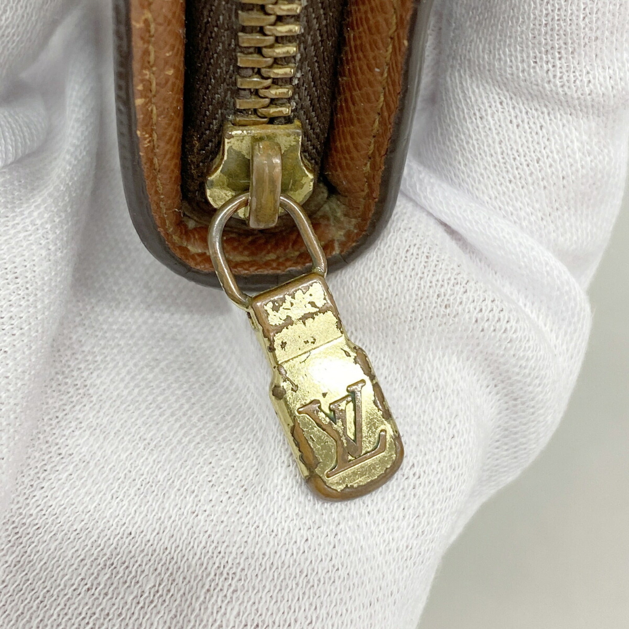 Louis Vuitton Brown Long Wallet (Bi-Fold) (Pre-Owned)