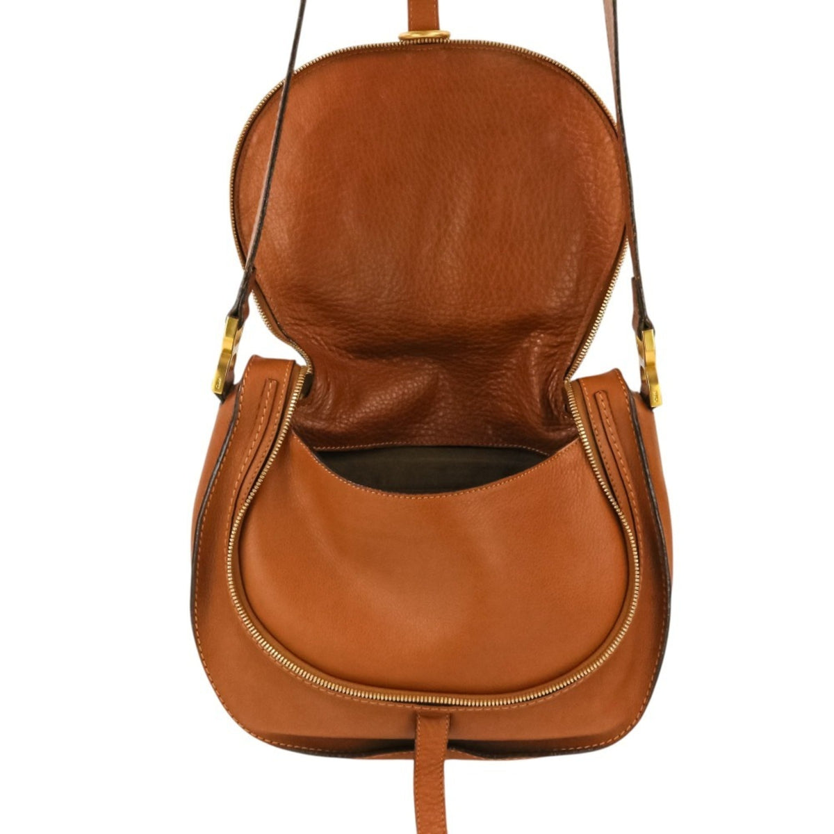 Chloé Brown Leather Shoulder Bag (Pre-Owned)
