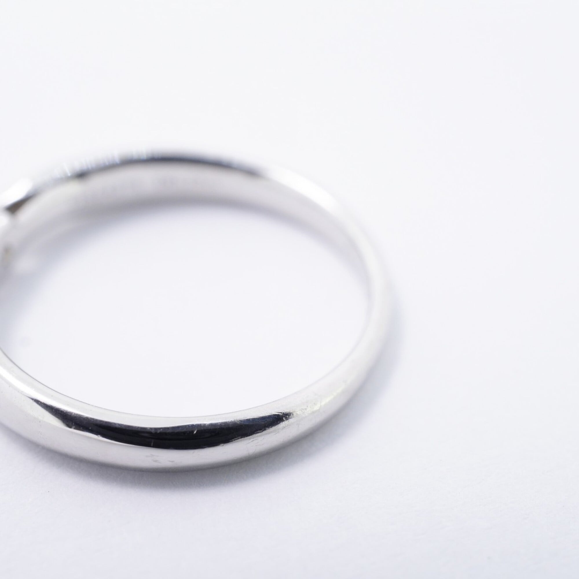 Tiffany Platinum 950 Band Ring (Pre-Owned)