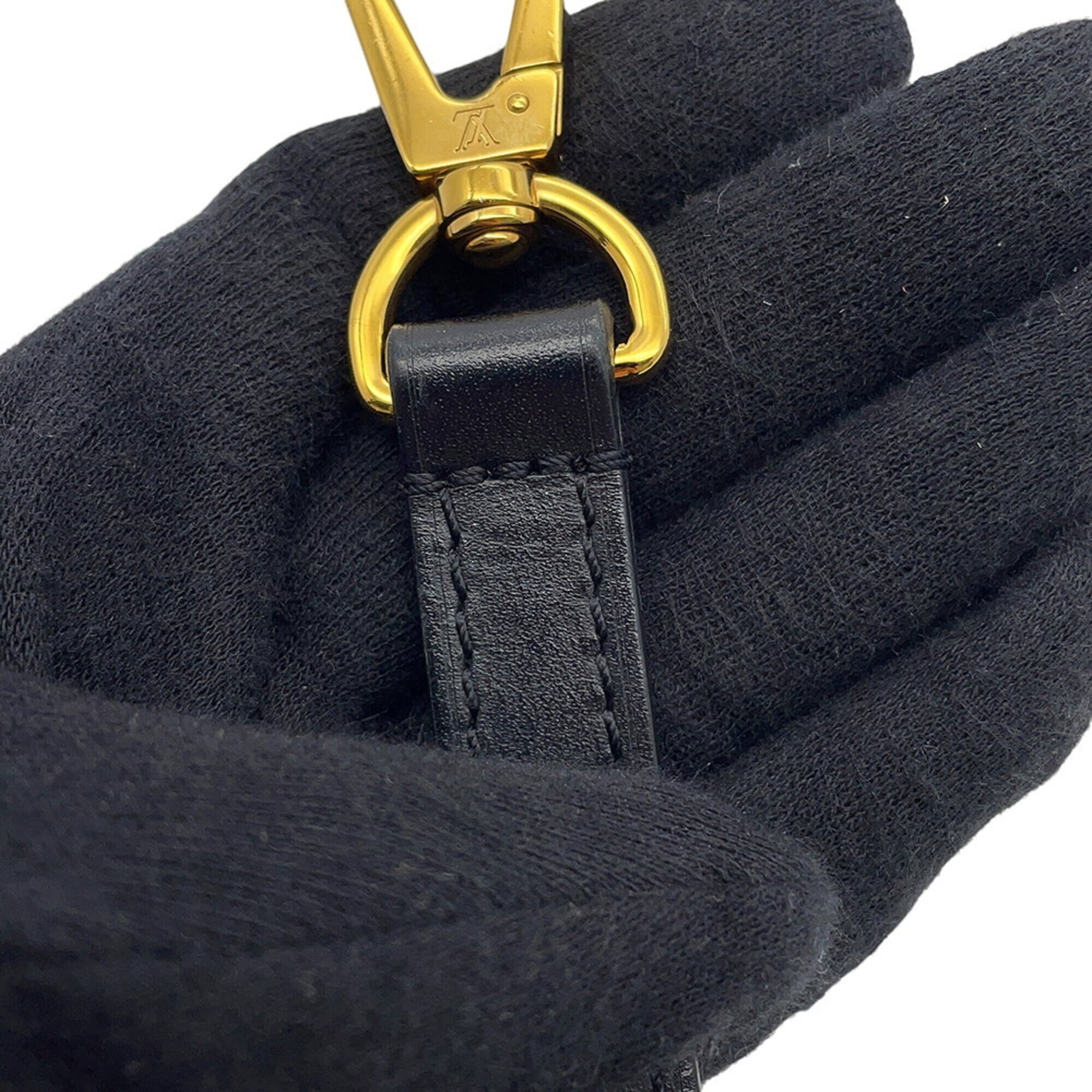Louis Vuitton Monogram Reverse Noir Monogram Reverse Monogram Handbag Shoulder Bag (Pre-Owned)