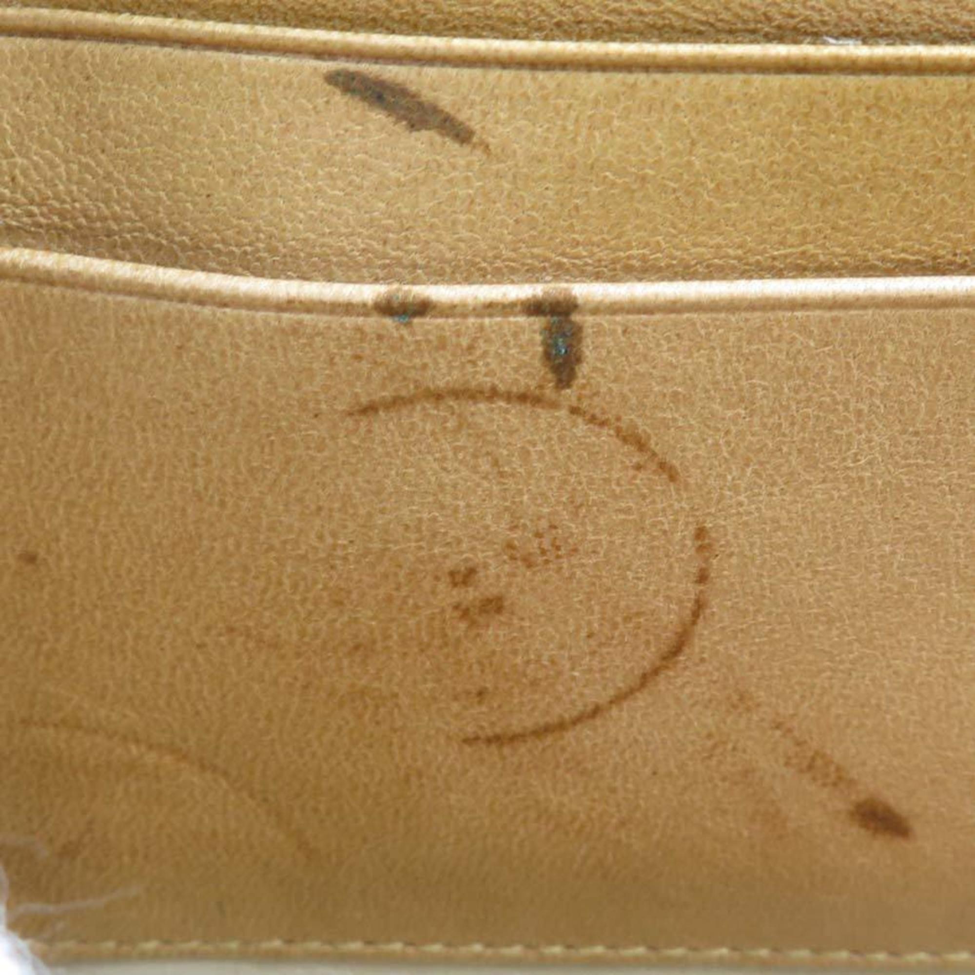 Bottega Veneta Light Brown Intrecciato Long Wallet (Bi-Fold) (Pre-Owned)