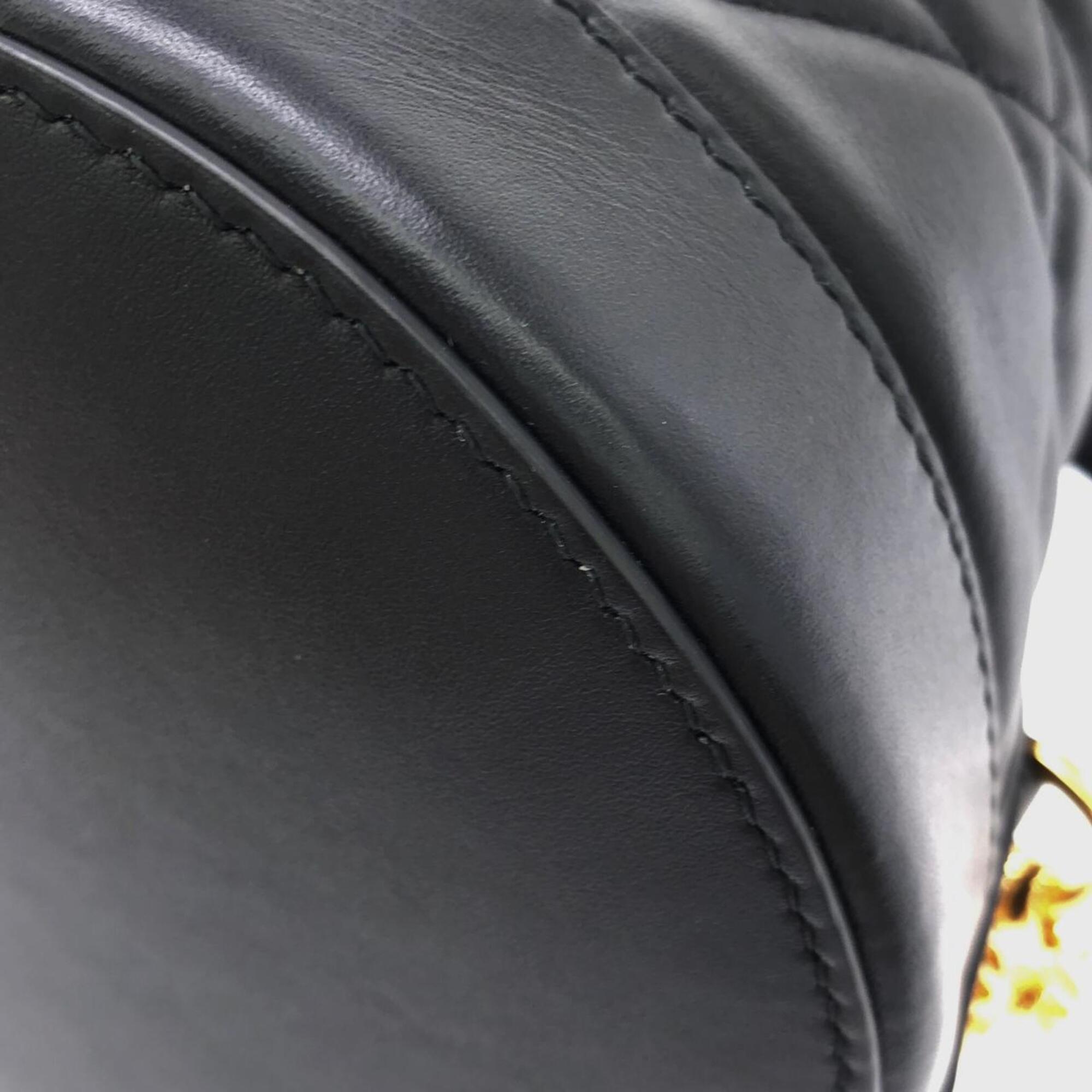 Christian Dior Black Leather Backpack (Pre-Owned)