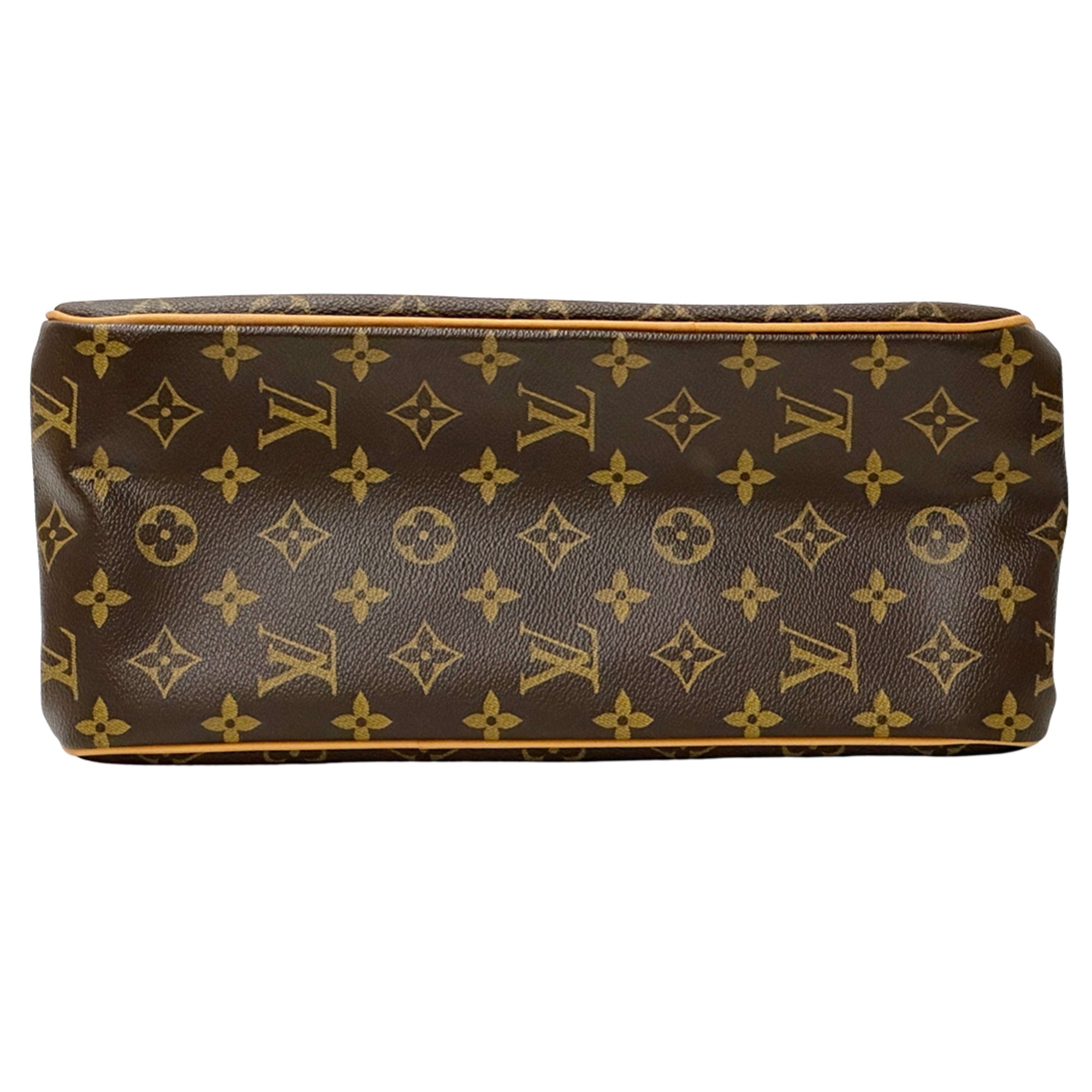 Louis Vuitton Brown Monogram Monogram Handbag Tote Bag (Pre-Owned)