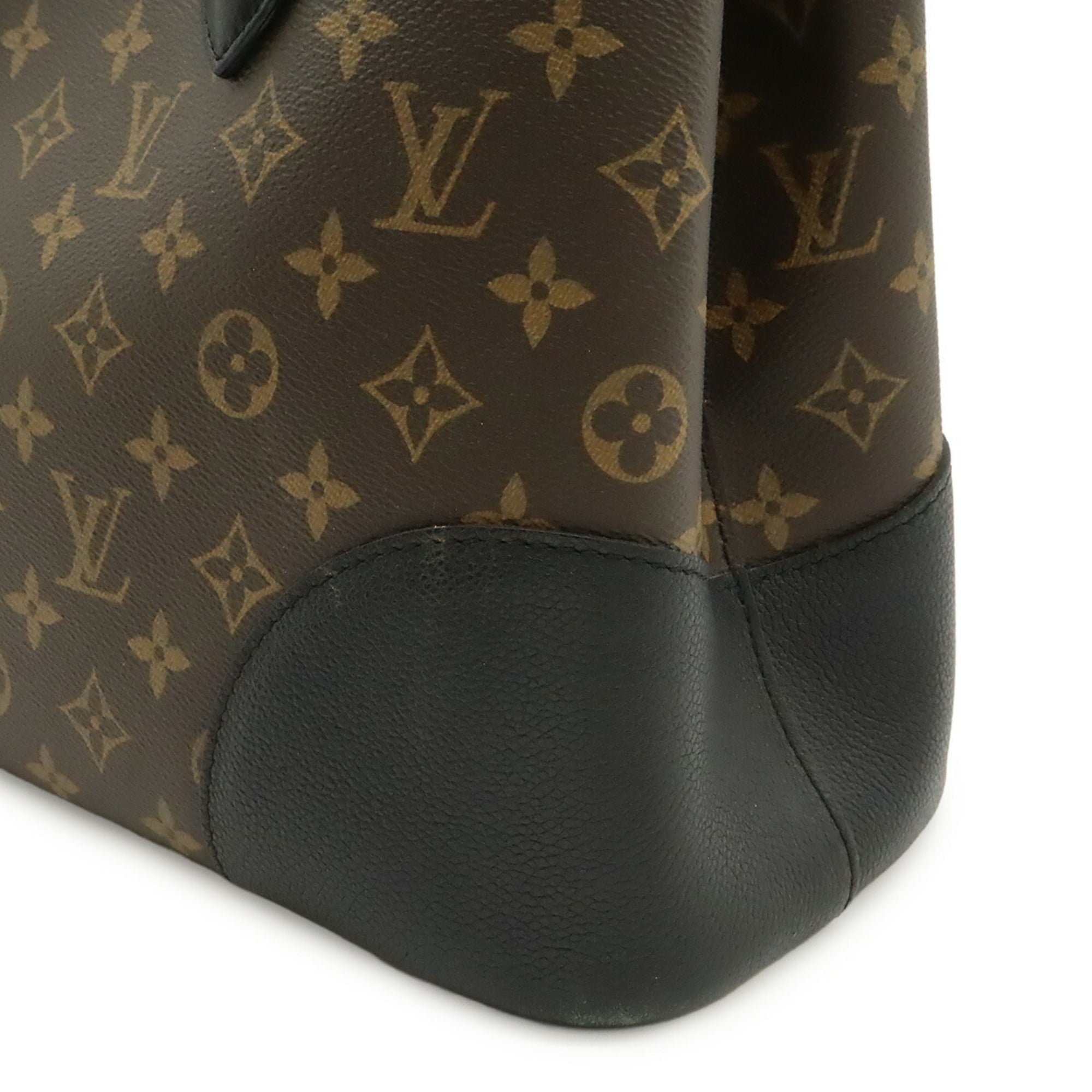 Louis Vuitton Monogram Black Noir Monogram Handbag Shoulder Bag (Pre-Owned)