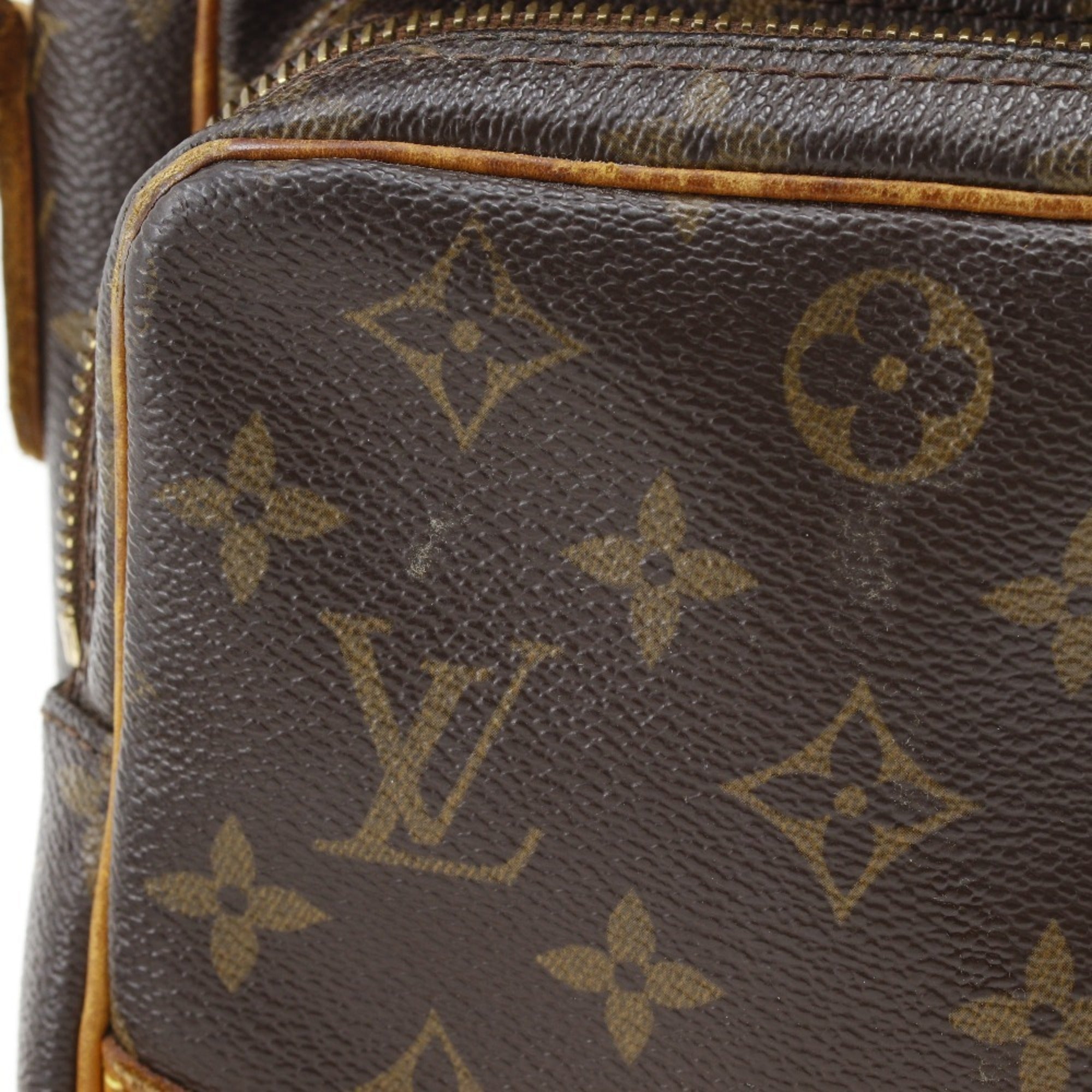 Louis Vuitton Brown Damier Canvas Shoulder Bag (Pre-Owned)