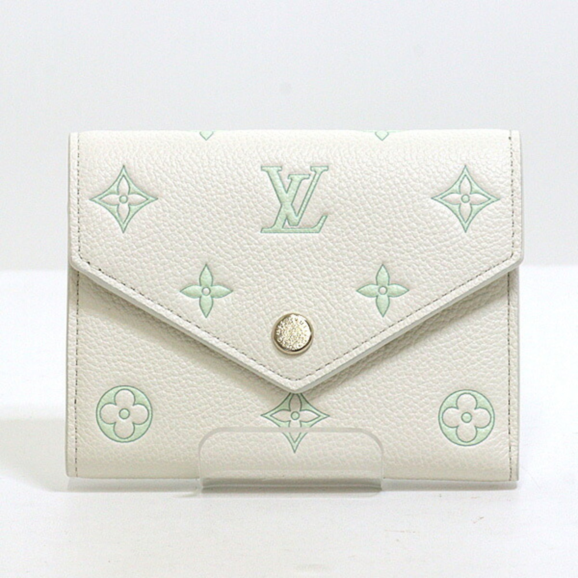 Louis Vuitton Monogram Empreinte Monogram Empreinte Wallet (Tri-Fold) (Pre-Owned)