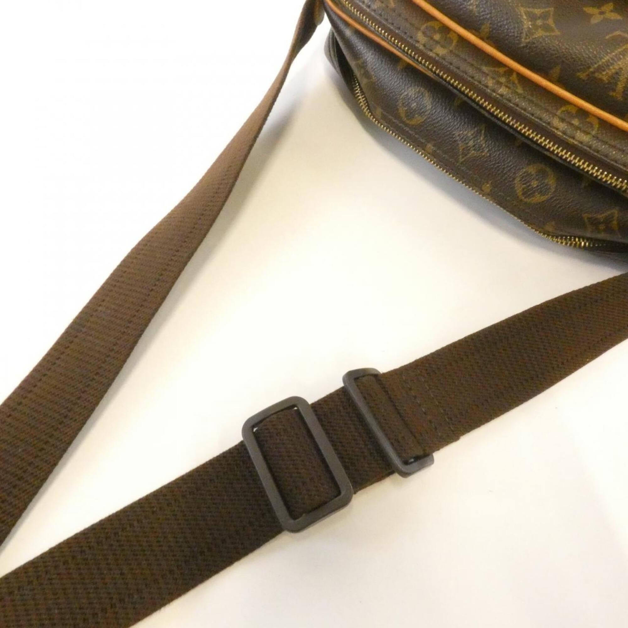 Louis Vuitton Brown Coated Canvas Shoulder Bag (Pre-Owned)