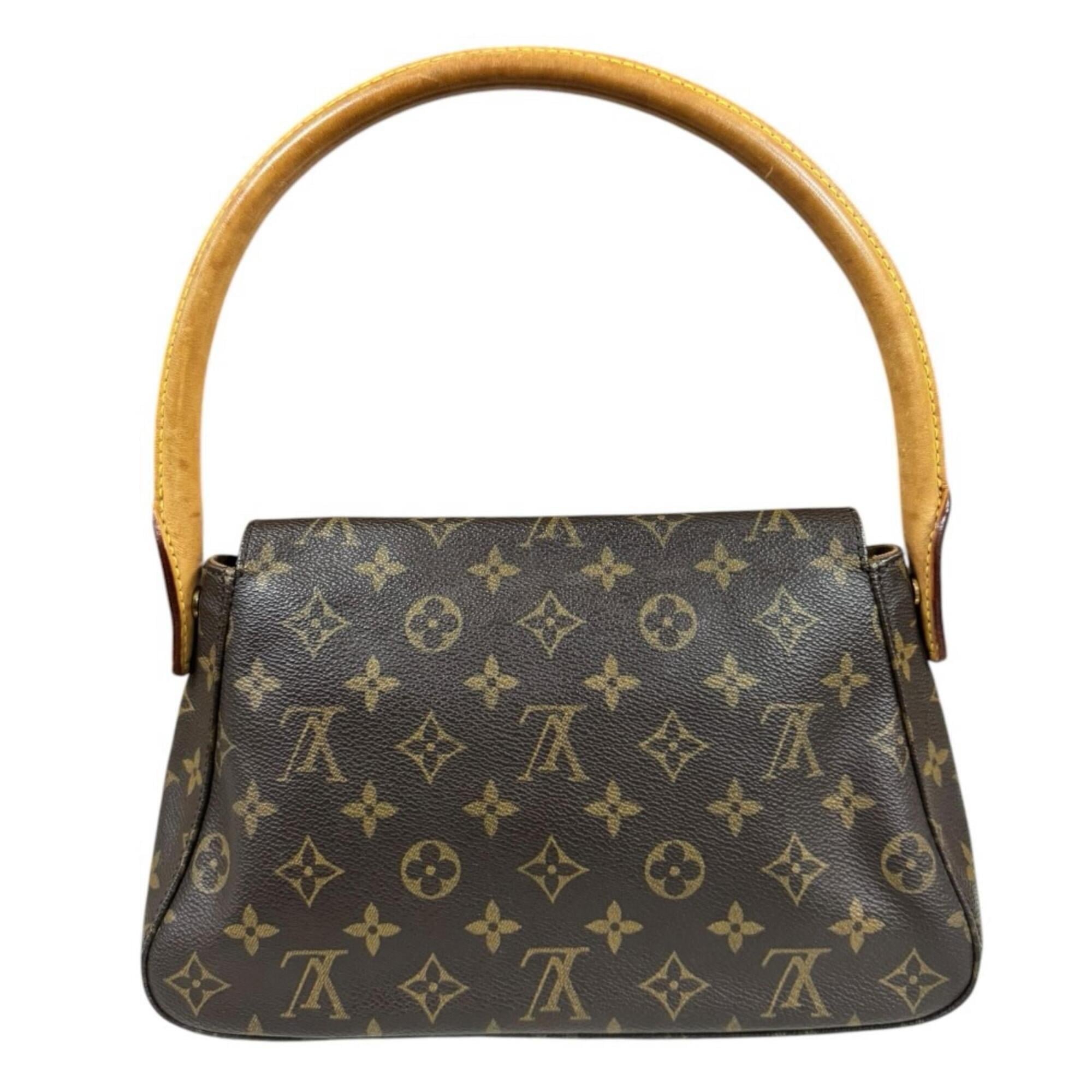 Louis Vuitton Brown Monogram Handbag (Pre-Owned)
