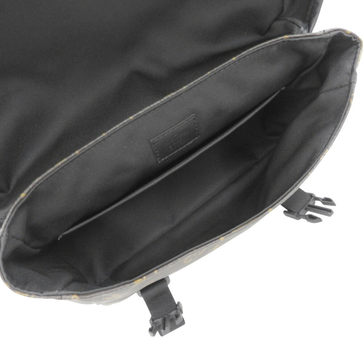 Louis Vuitton Monogram Macassar Black Monogram Macassar Pvc Leather Shoulder Bag (Pre-Owned)