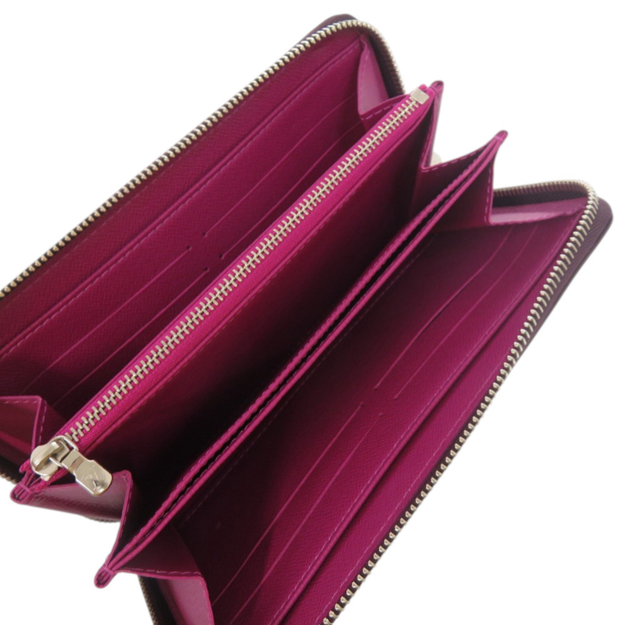 Louis Vuitton Purple Epi Leather Long Wallet (Bi-Fold) (Pre-Owned)