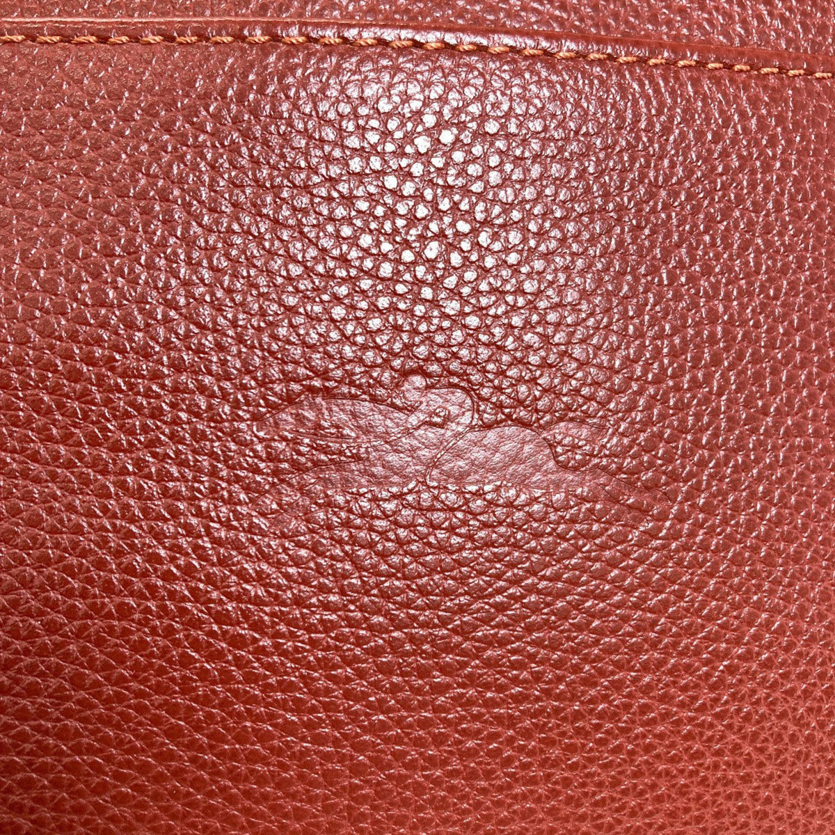 Longchamp Brown Leather Shoulder Bag (Pre-Owned)