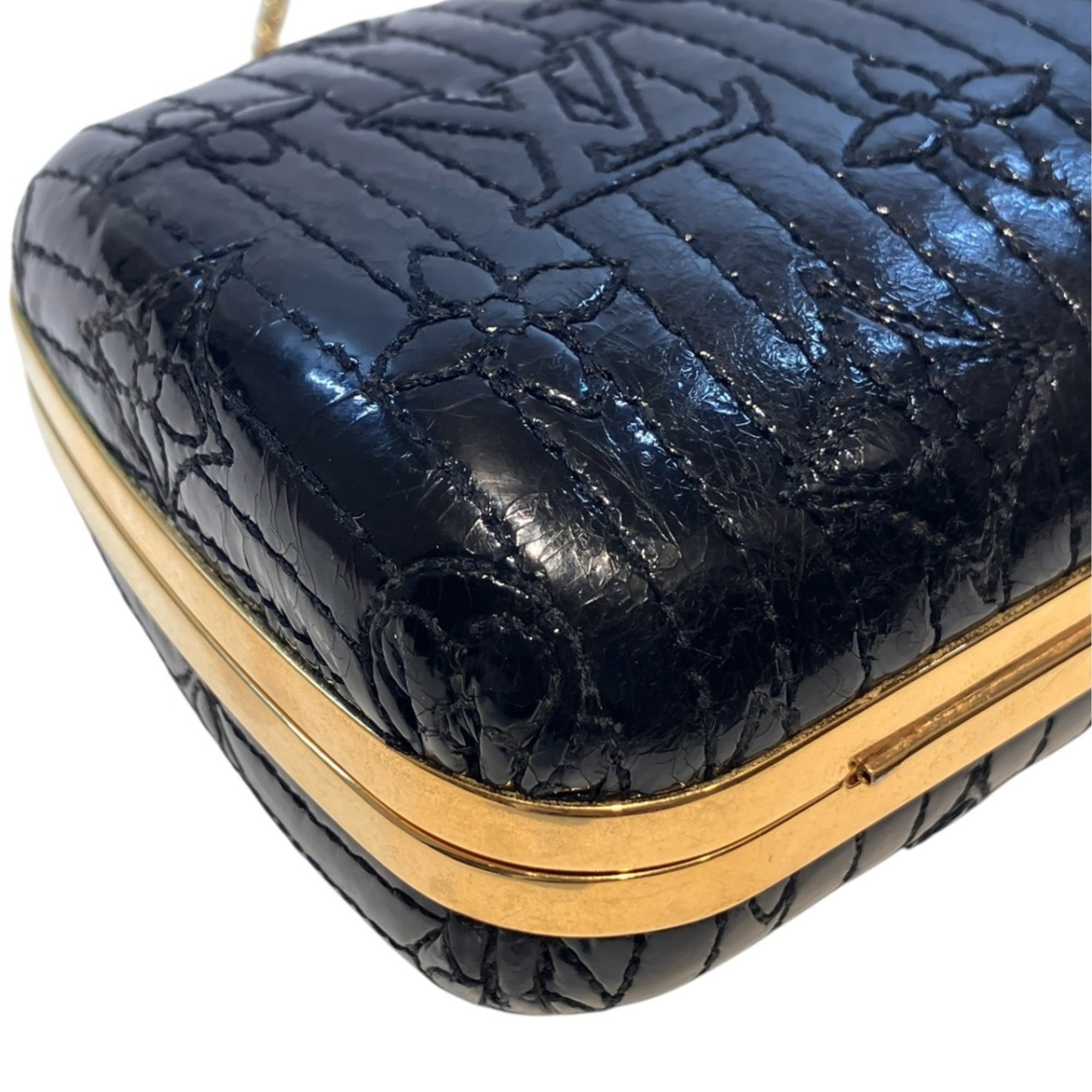 Louis Vuitton Black Monogram Monogram Shoulder Bag (Pre-Owned)