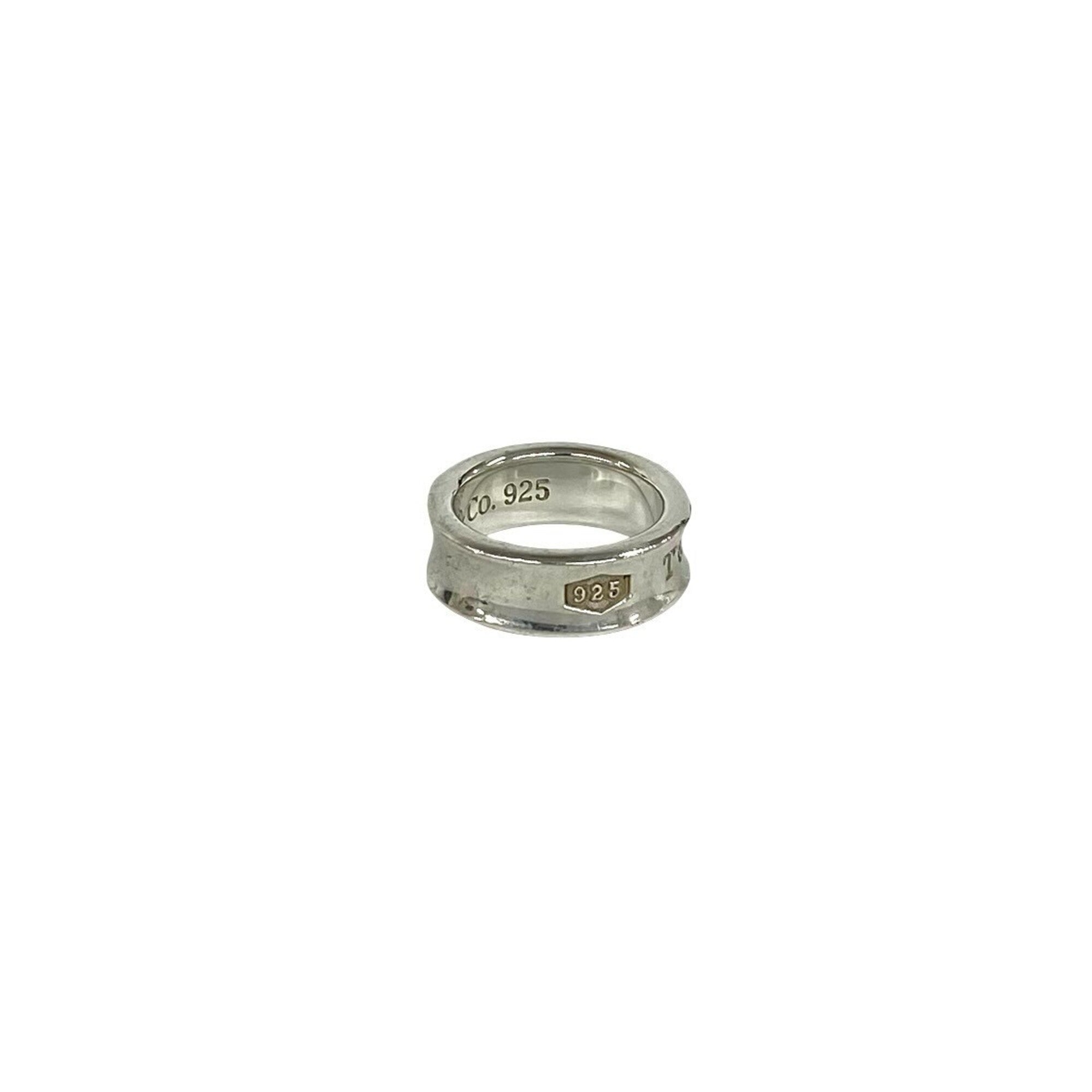 Tiffany Silver Silver 925 Band Ring (Pre-Owned)