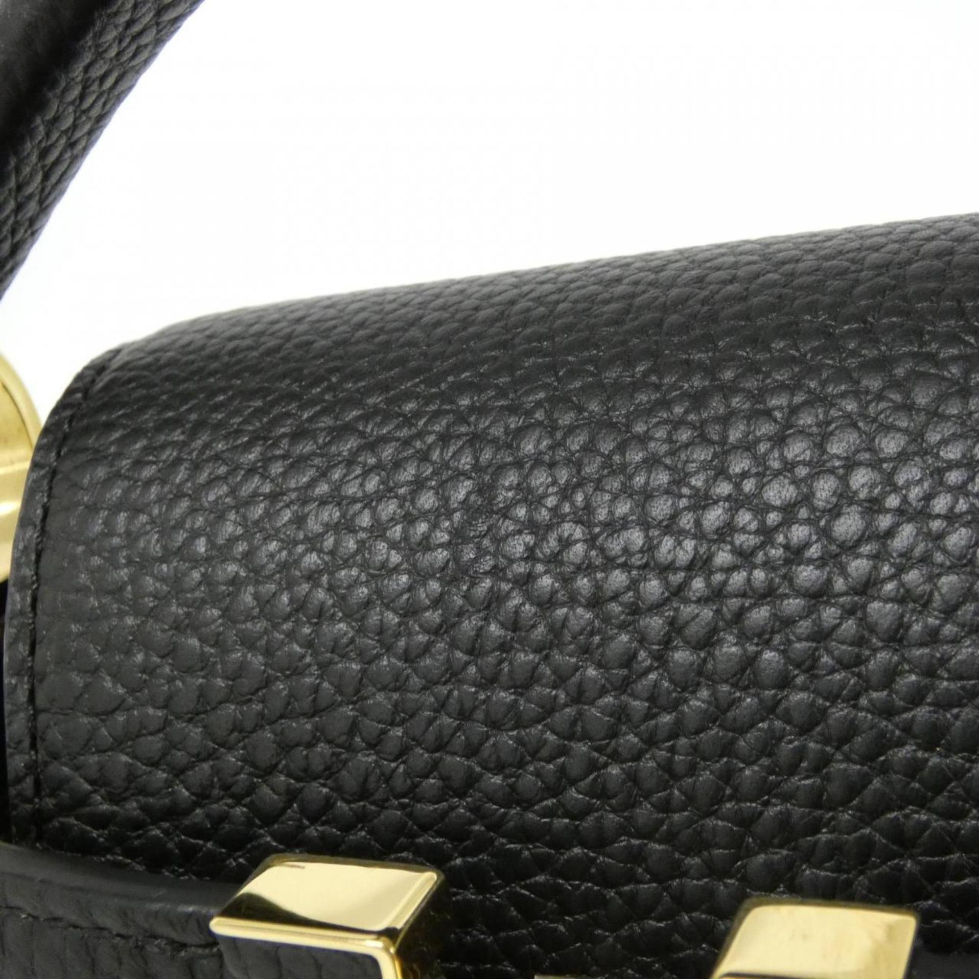 Louis Vuitton Black Handbag (Pre-Owned)