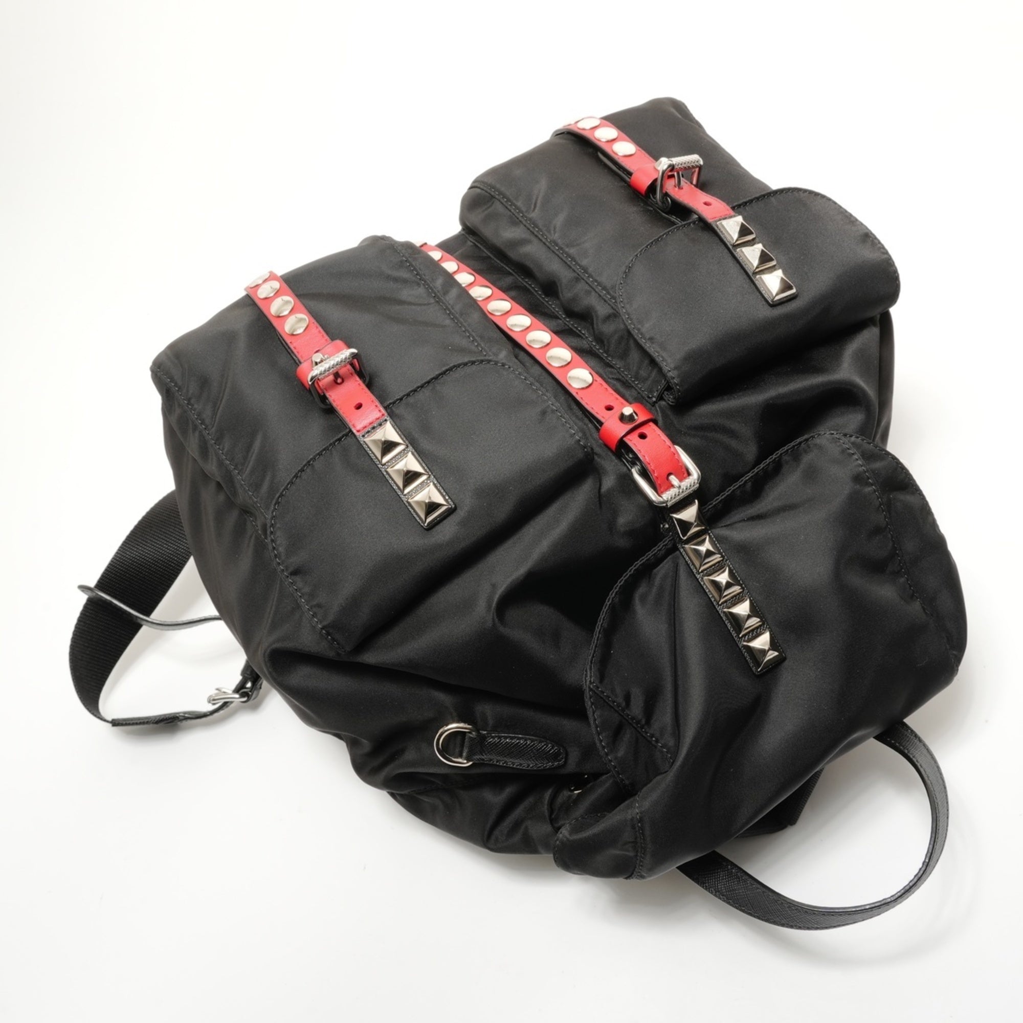 Prada Black Nylon Backpack (Pre-Owned)