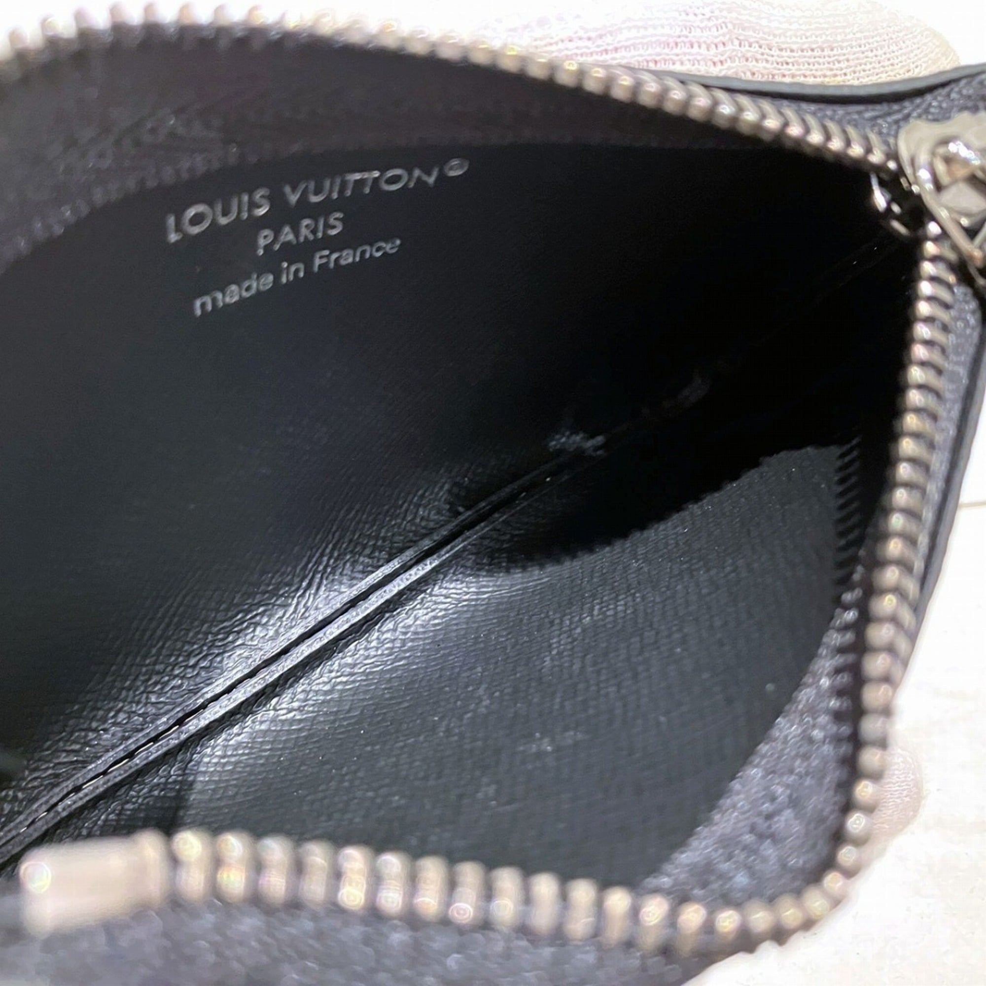 Louis Vuitton Monogram Eclipse Gray Monogram Eclipse Pochette (Pre-Owned)