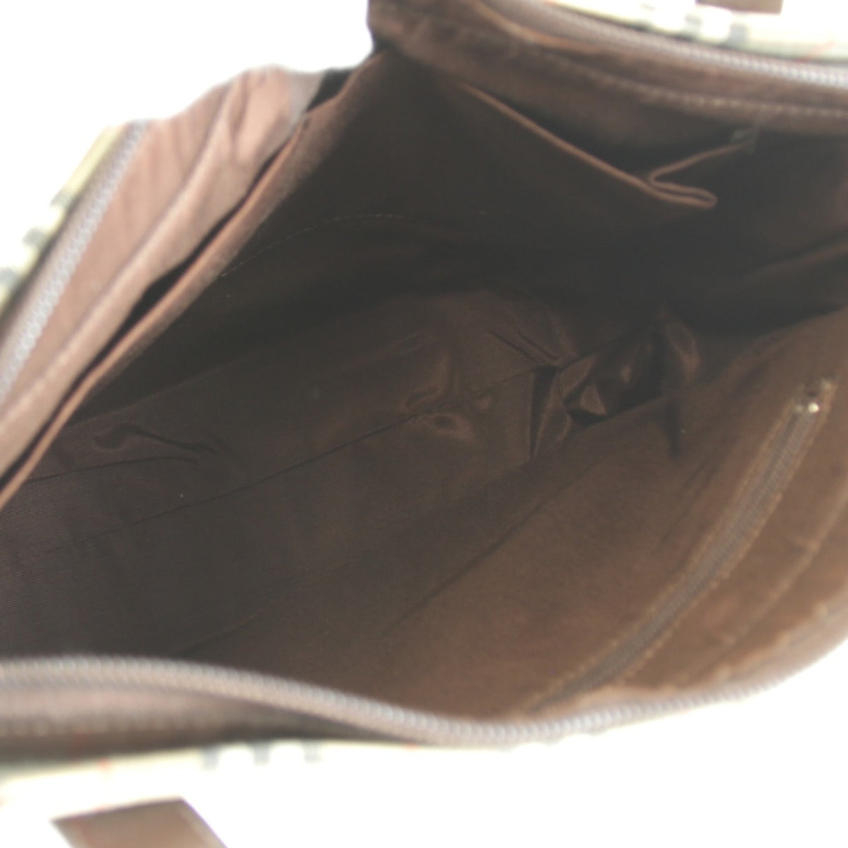 Burberry Beige Canvas Leather Tote Bag (Pre-Owned)