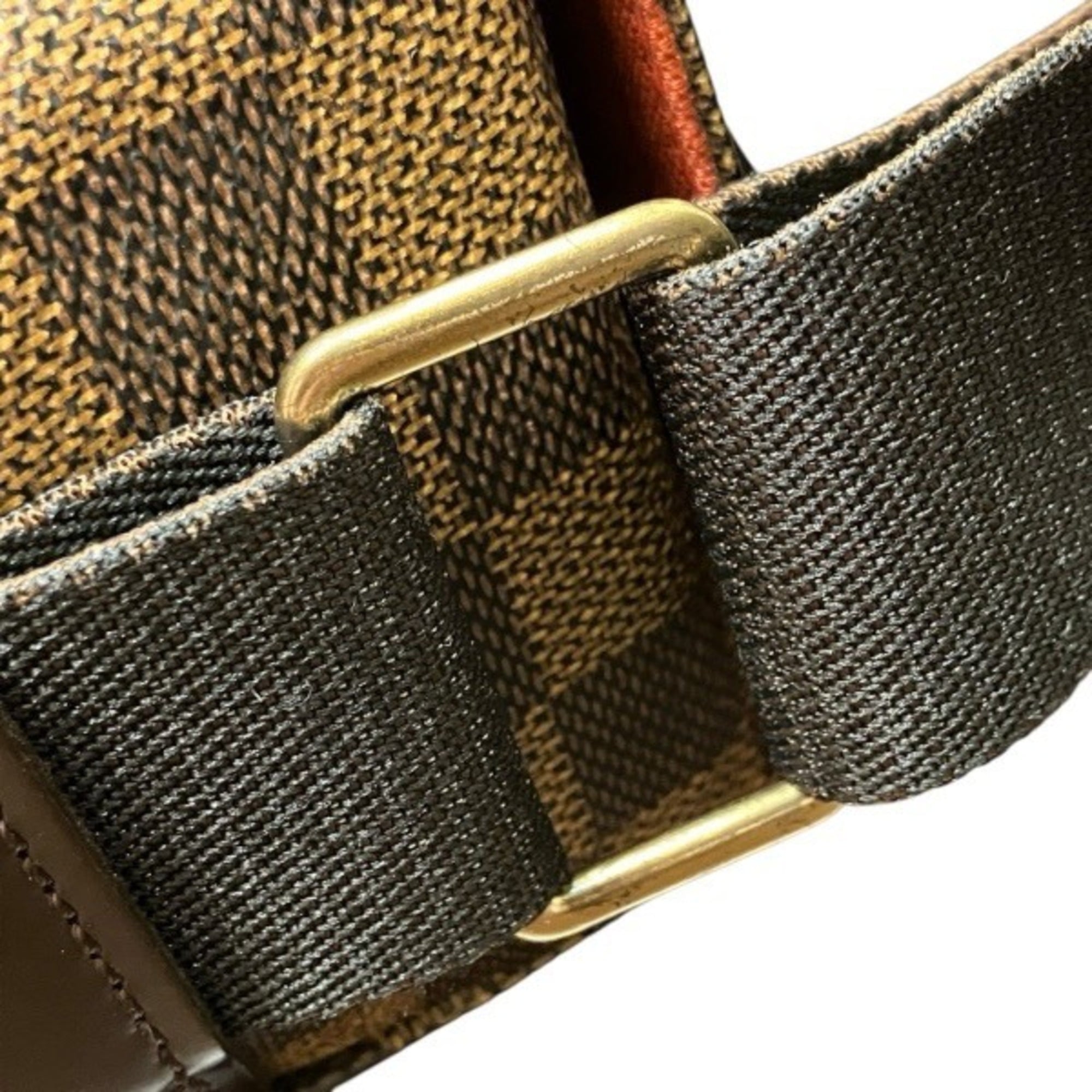 Louis Vuitton Brown Handbag Messenger Bag Shoulder Bag (Pre-Owned)
