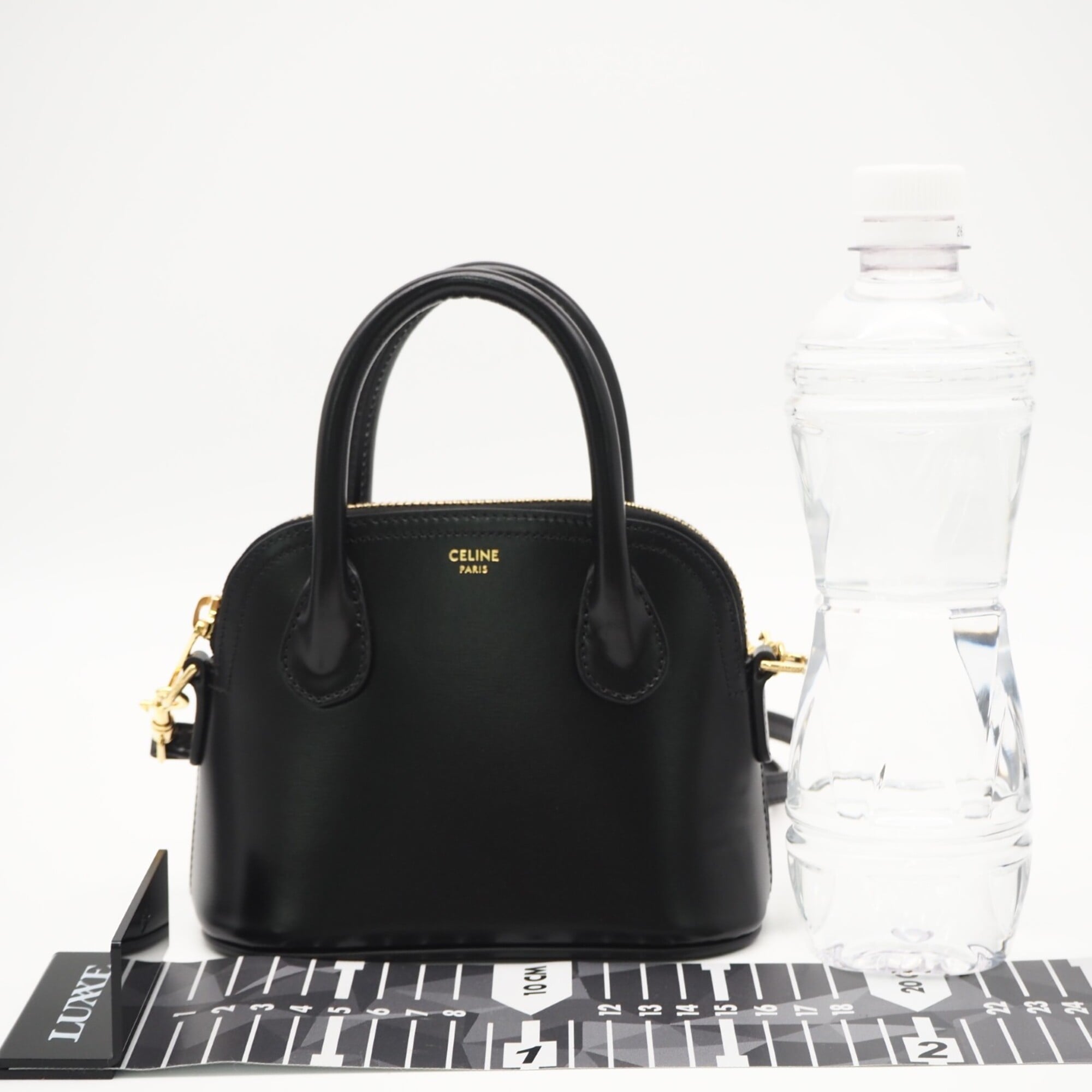 Celine Black Leather Shoulder Bag (Pre-Owned)