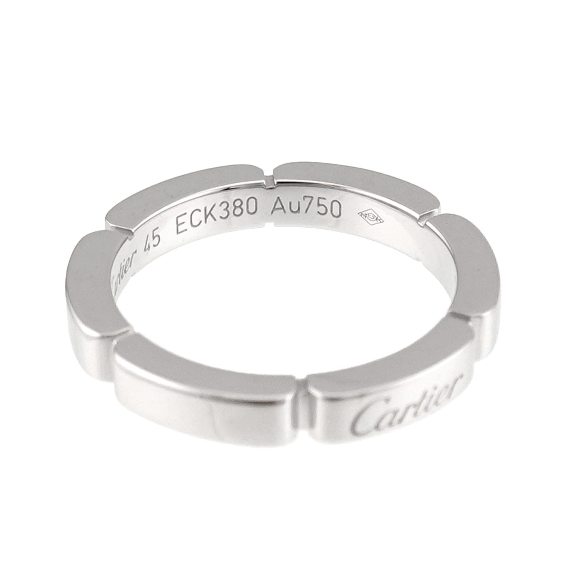 Cartier White Gold (18K) Band Ring (Pre-Owned)