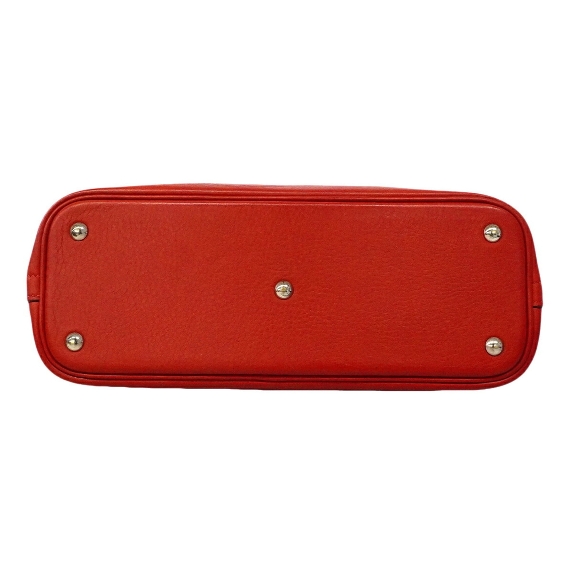 Hermes Rouge Vif Handbag (Pre-Owned)