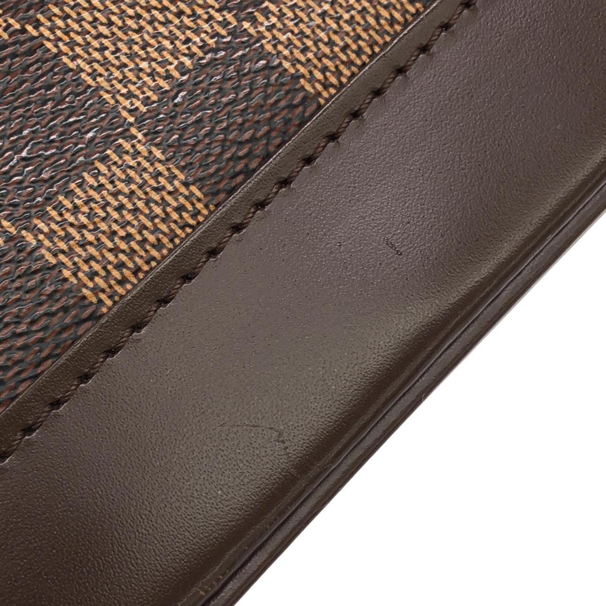 Louis Vuitton Damier Canvas Ebene Coated Canvas Handbag (Pre-Owned)