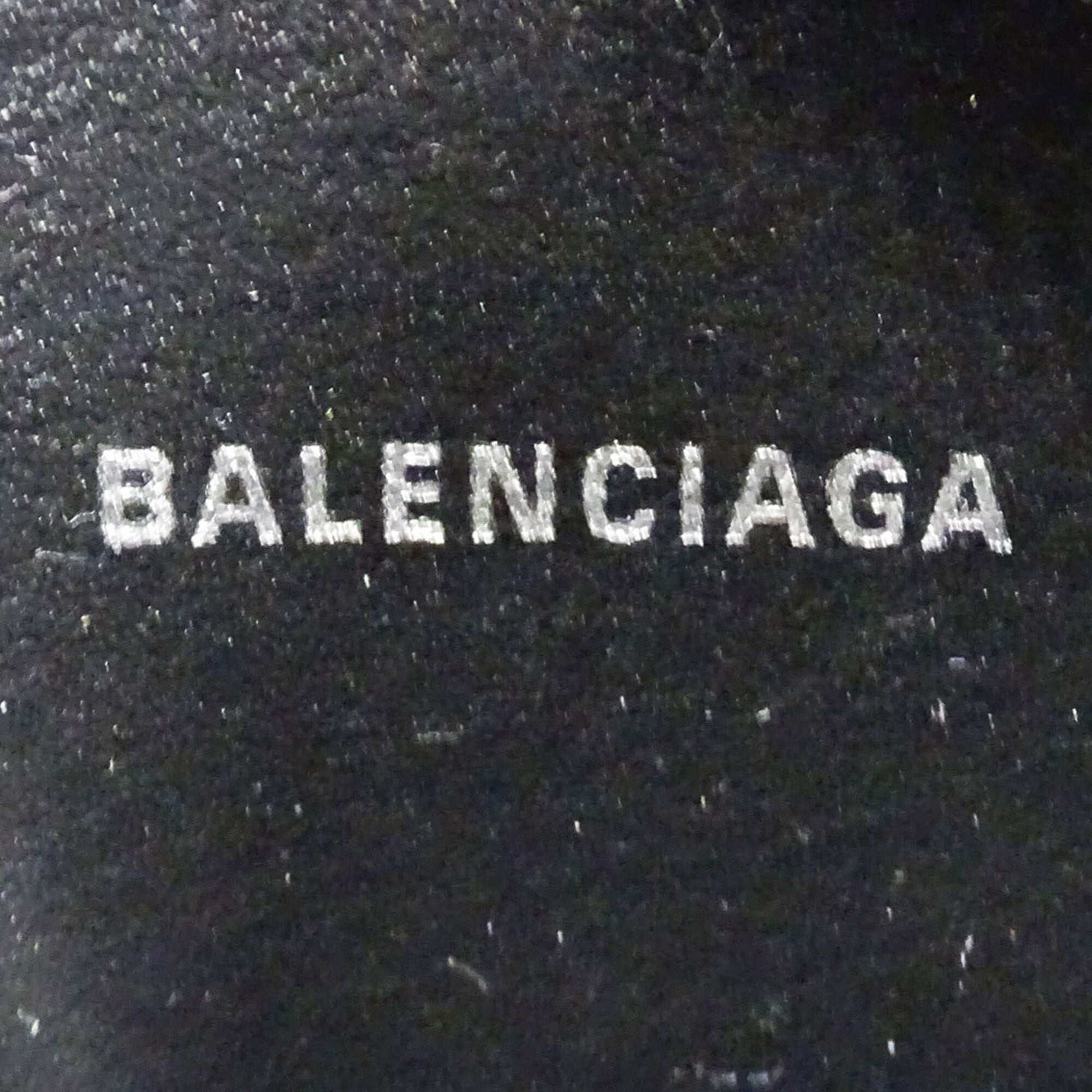 Balenciaga Black Leather Handbag Shoulder Bag (Pre-Owned)