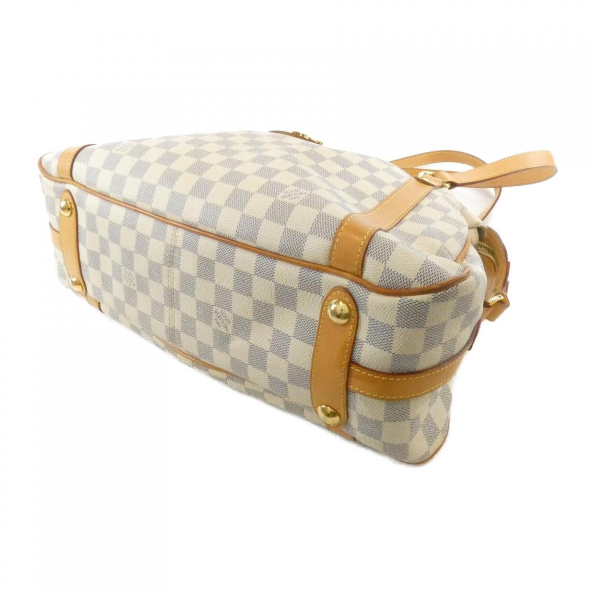 Louis Vuitton Azur Coated Canvas Shoulder Bag (Pre-Owned)