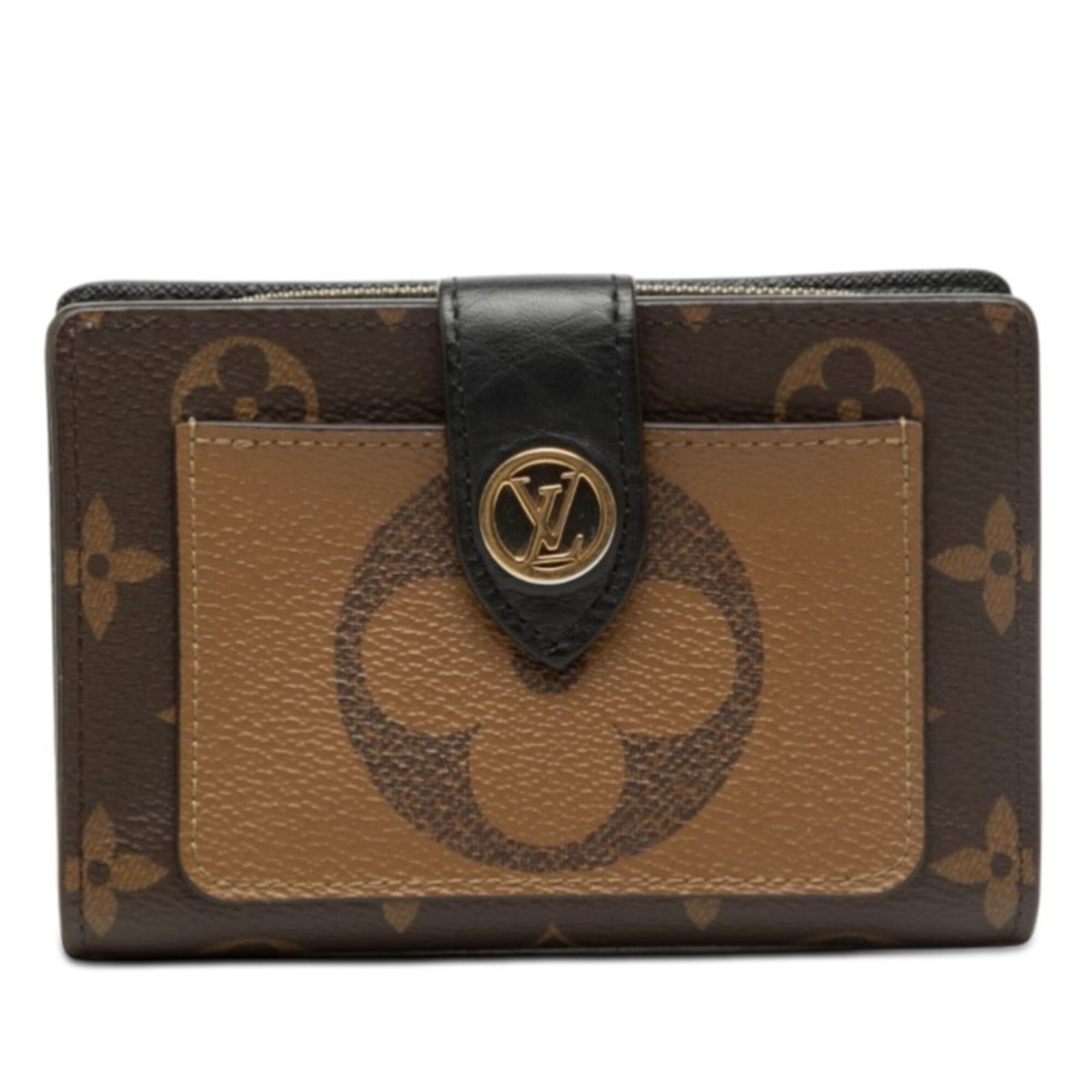 Louis Vuitton Marron Pvc Leather Wallet (Bi-Fold) (Pre-Owned)