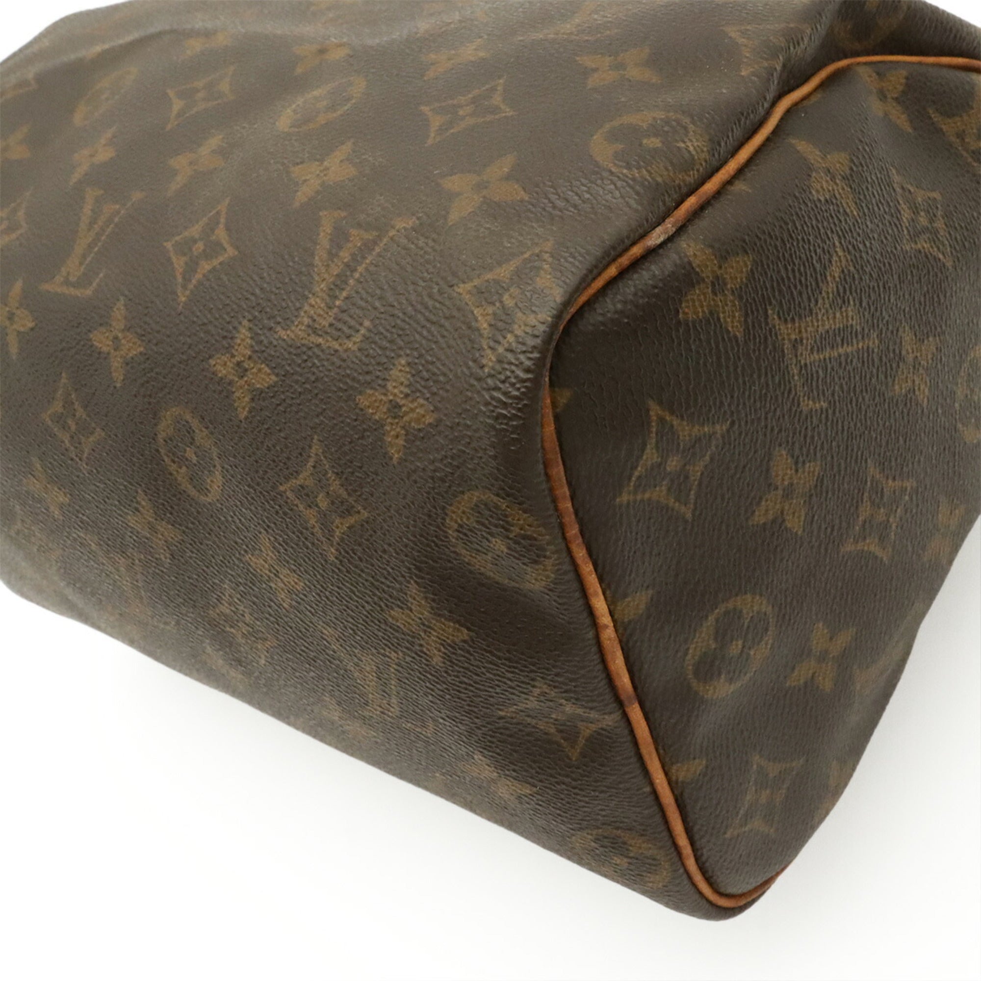 Louis Vuitton Brown Monogram Canvas Pvc Coated Canvas Handbag (Pre-Owned)