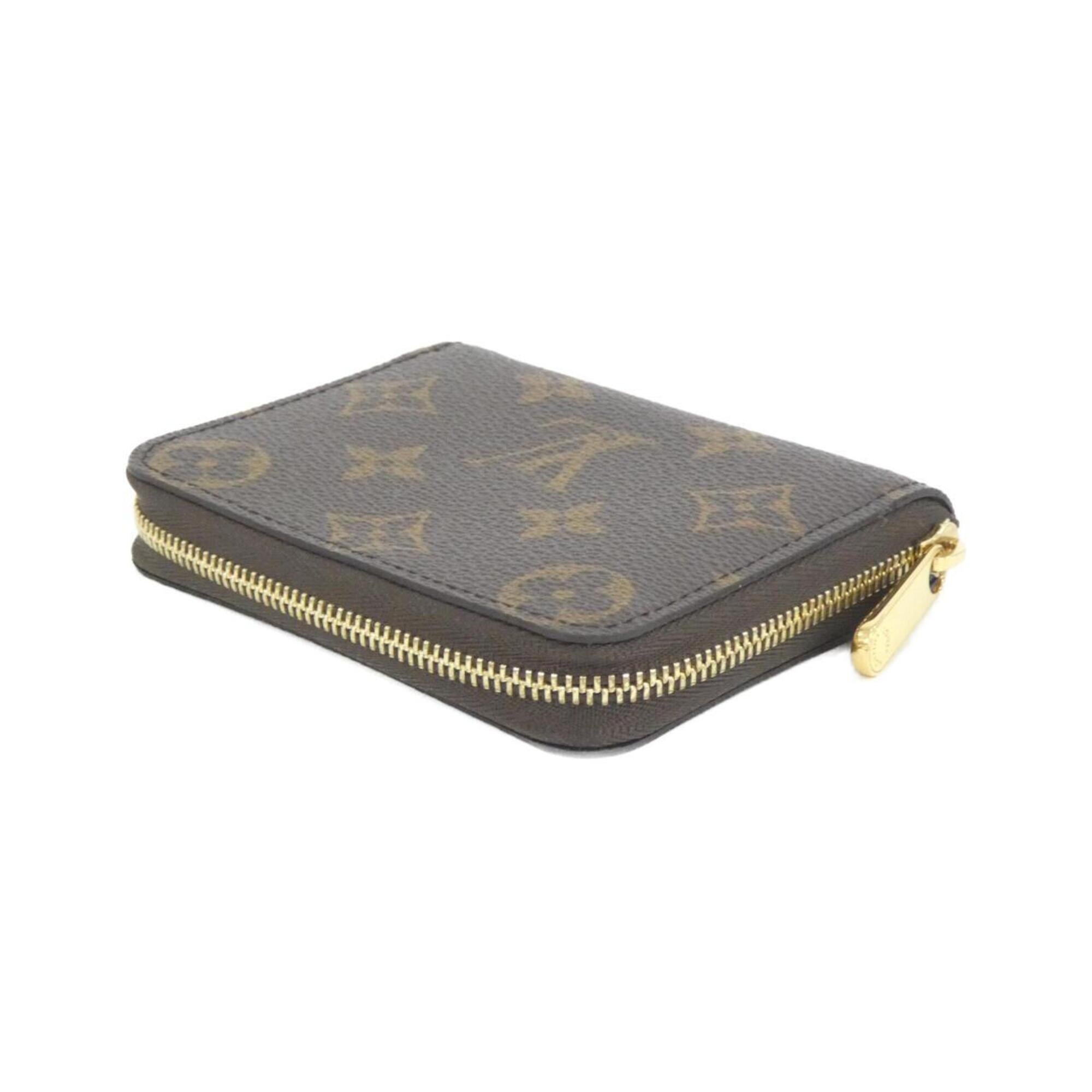 Louis Vuitton Marron Coated Canvas Coin Purse/Coin Case (Pre-Owned)