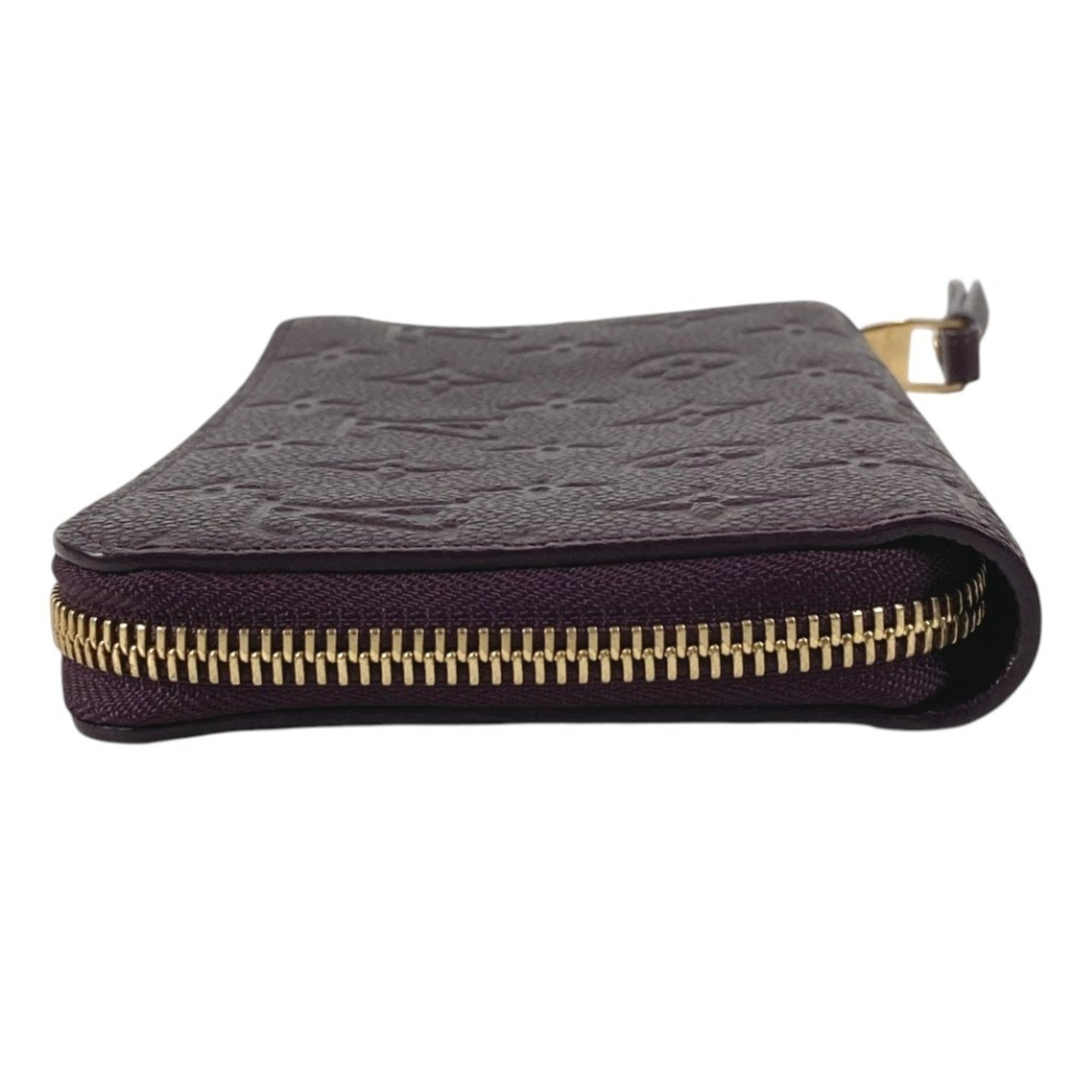 Louis Vuitton Monogram Empreinte Orb Purple Monogram Empreinte Long Wallet (Bi-Fold) (Pre-Owned)