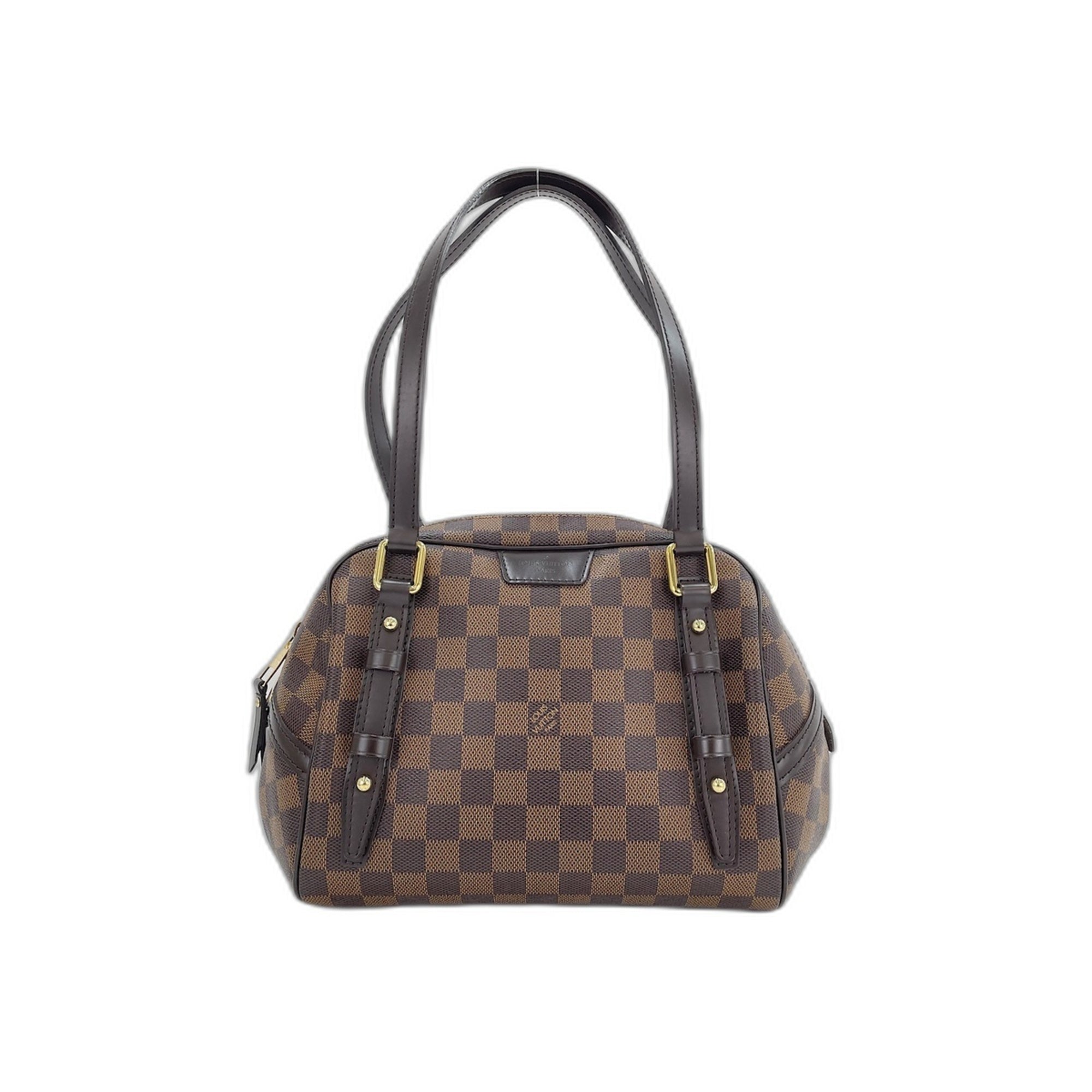 Louis Vuitton Brown Damier Canvas Handbag (Pre-Owned)