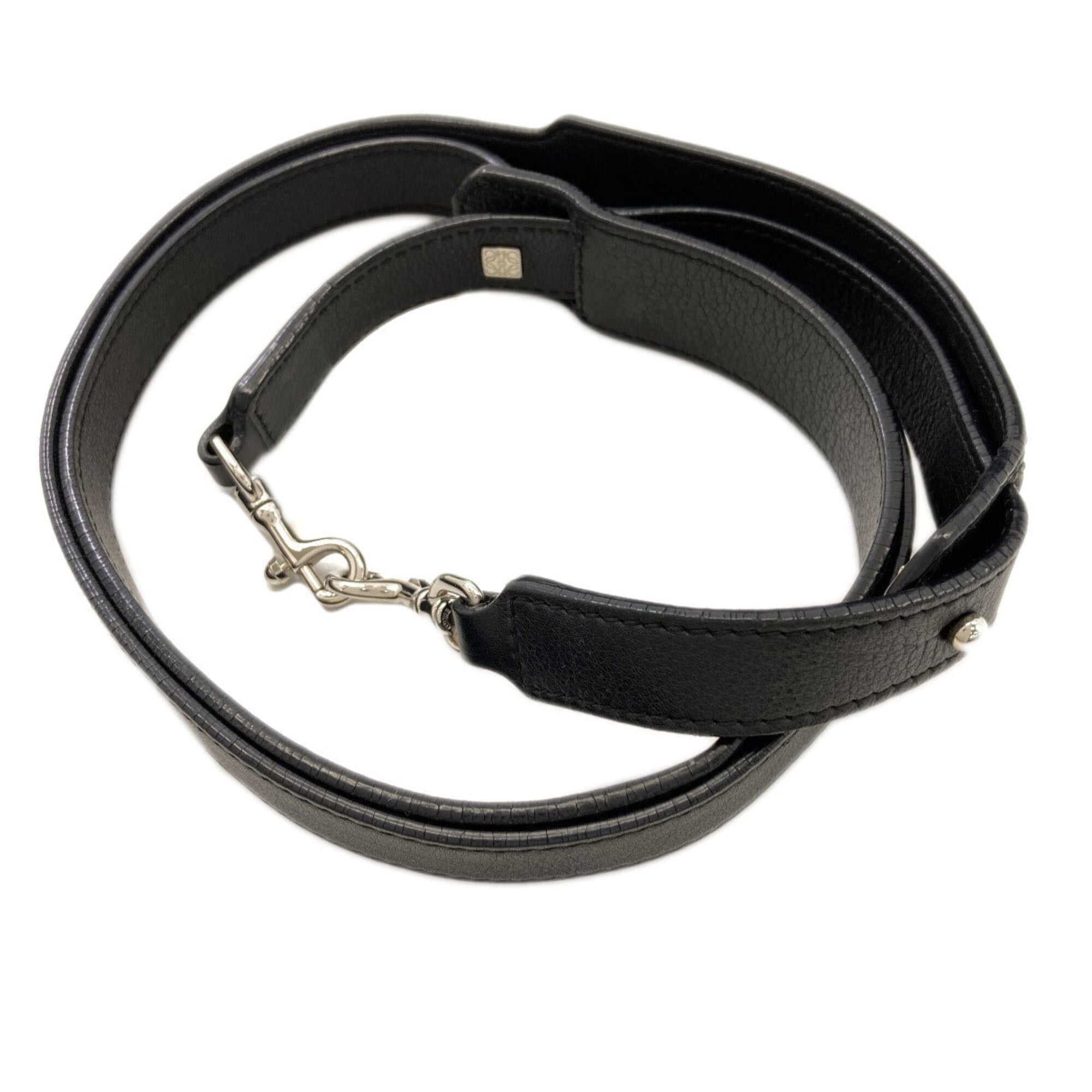 Loewe Black Leather Handbag (Pre-Owned)
