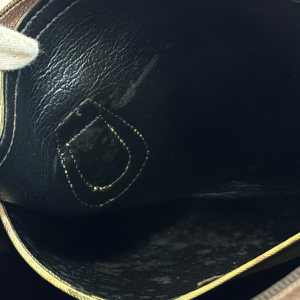 Burberry Brown Canvas Boston Bag Handbag (Pre-Owned)
