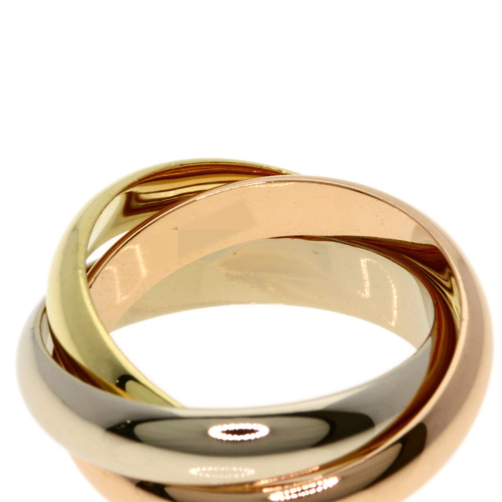 Cartier Trinity Yellow Gold (18K) Pink Gold (18K) White Gold (18K) Band Ring (Pre-Owned)