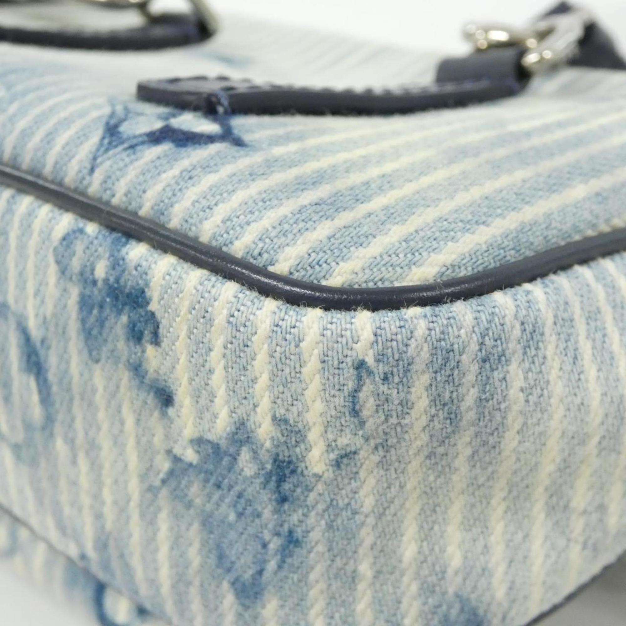 Louis Vuitton Monogram Watercolor Navy Canvas Pochette Shoulder Bag (Pre-Owned)