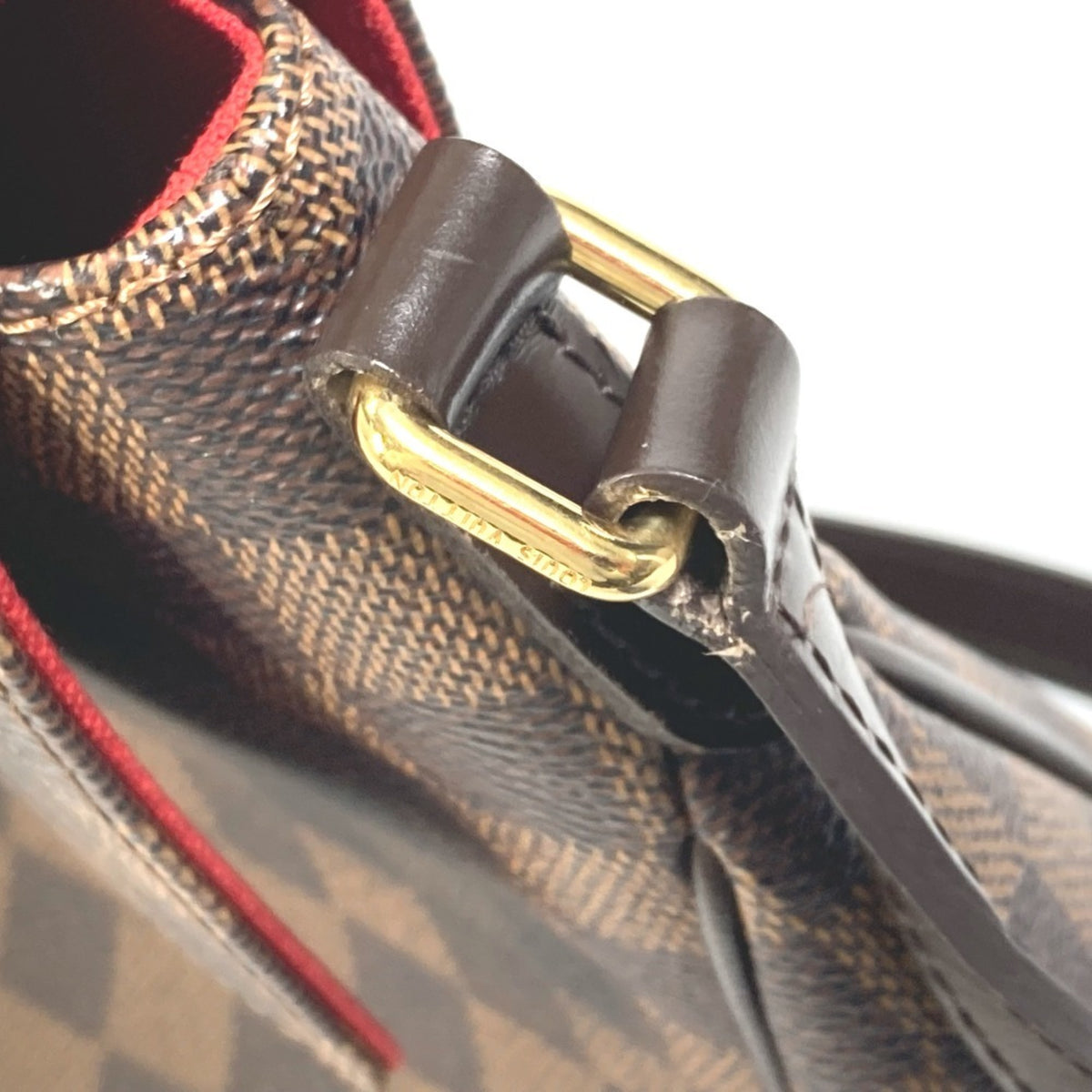 Louis Vuitton Damier Brown Damier Canvas Shoulder Bag (Pre-Owned)