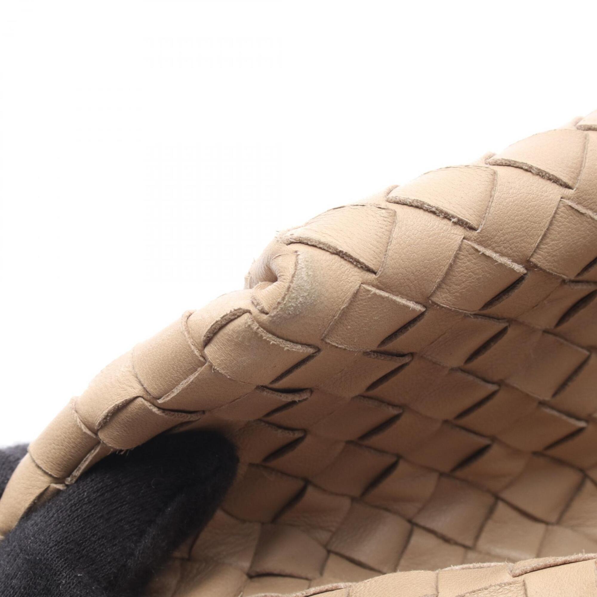 Bottega Veneta Intrecciato Beige Intrecciato Handbag (Pre-Owned)