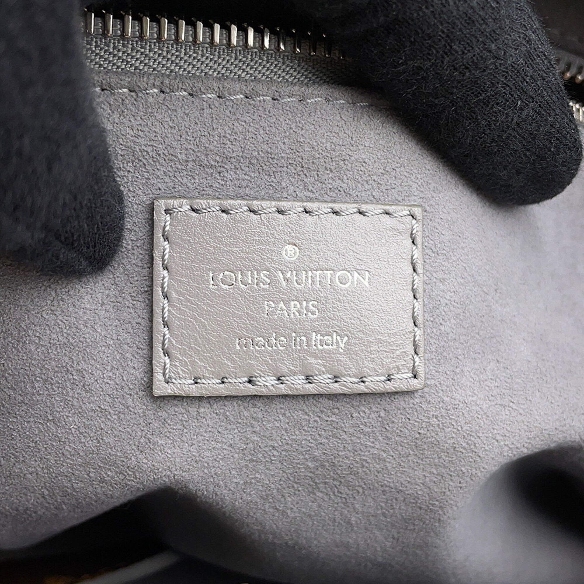 Louis Vuitton Gray Or Handbag Pouch Shoulder Bag (Pre-Owned)