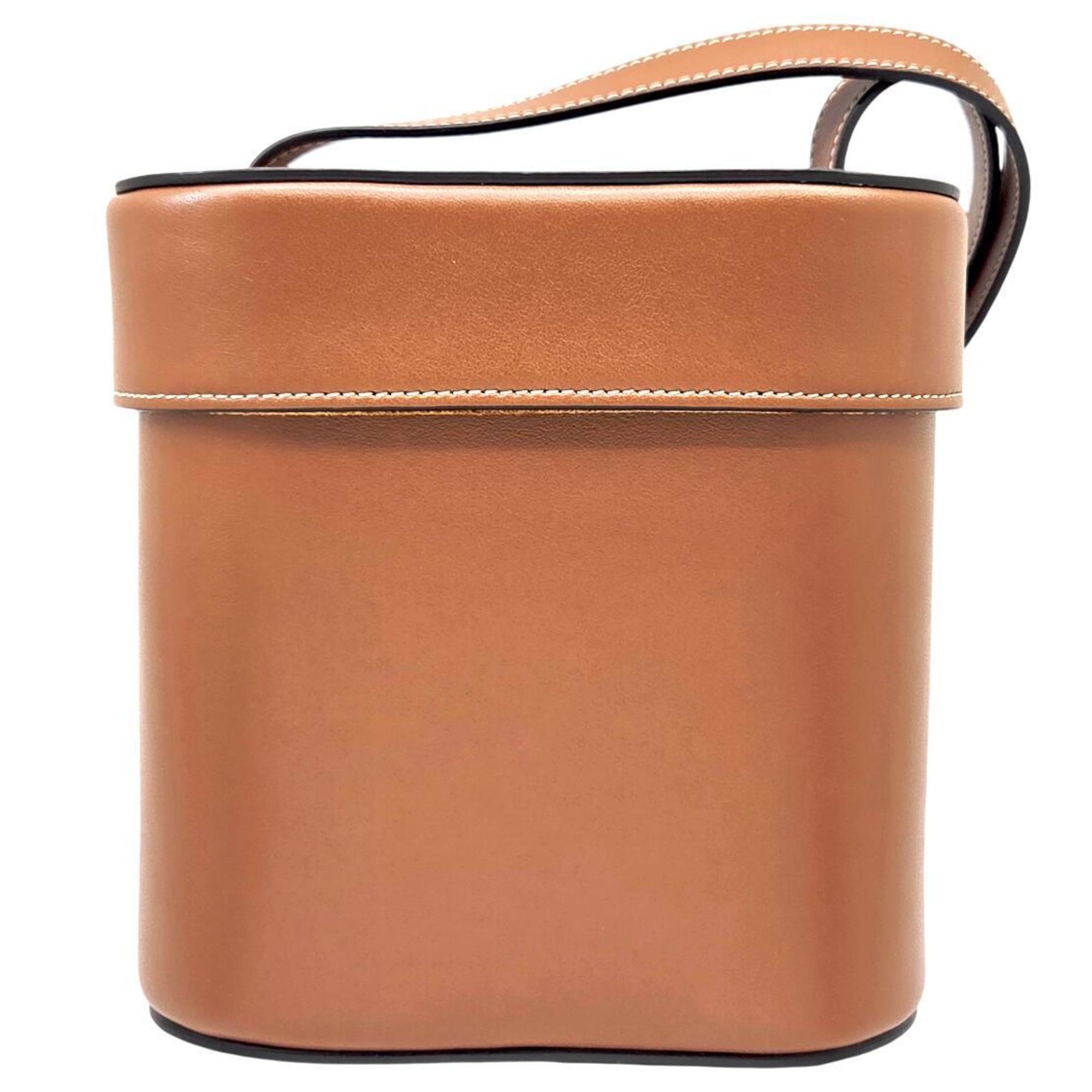 Celine Brown Leather Shoulder Bag (Pre-Owned)